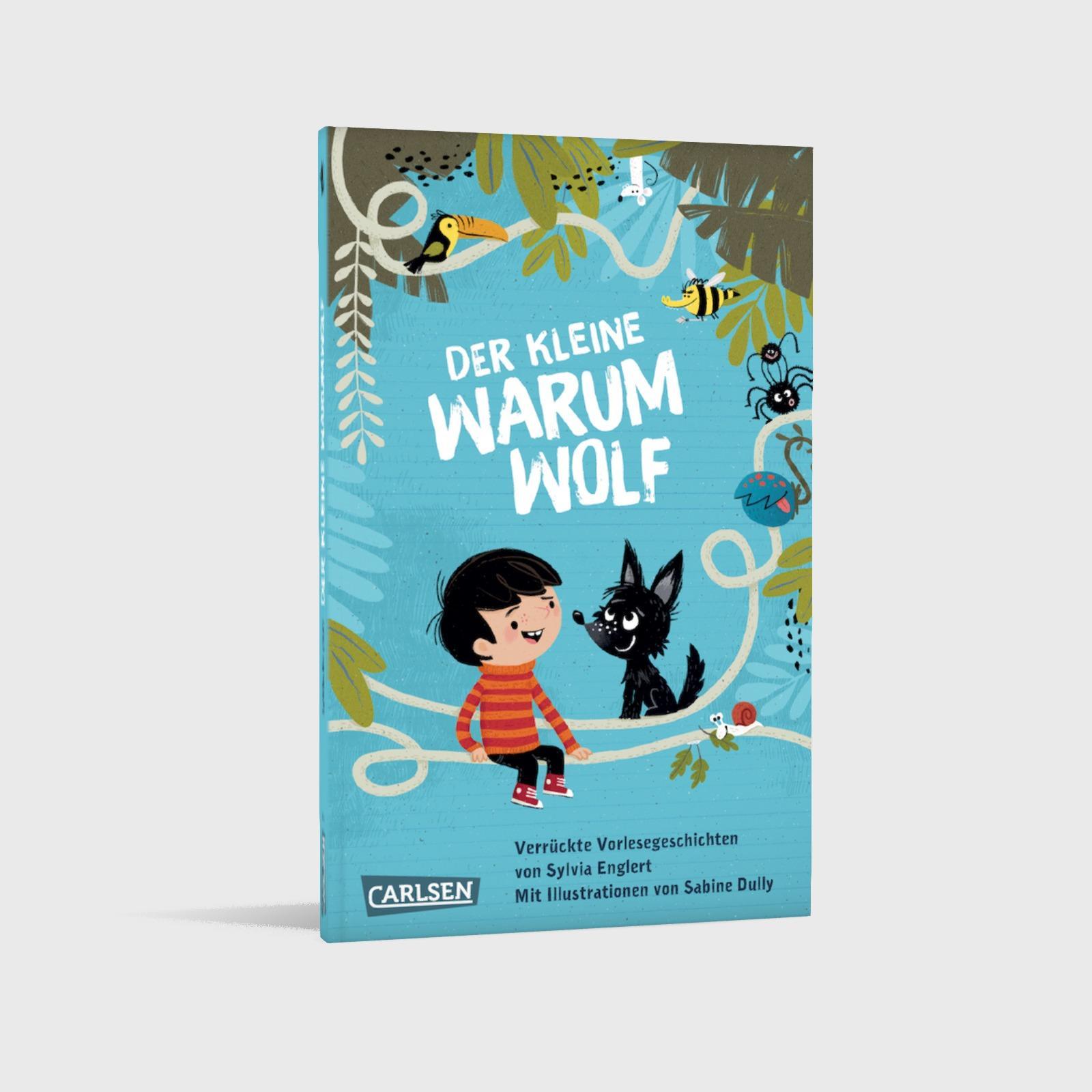 Beispielinhalt (Bild) Der kleine Warumwolf