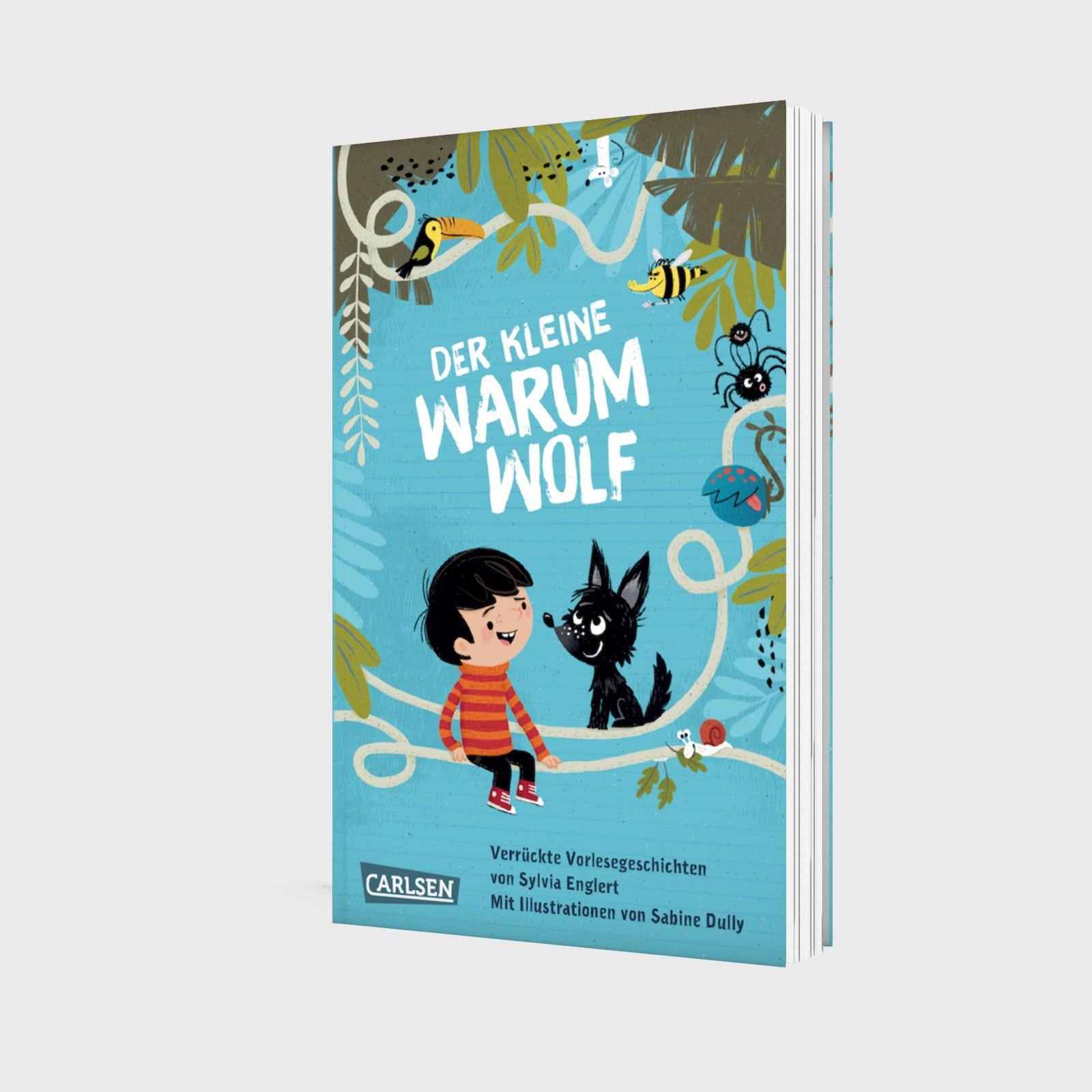 Beispielinhalt (Bild) Der kleine Warumwolf