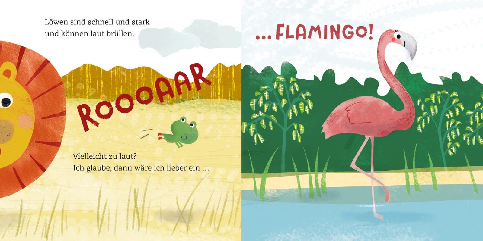 Beispielinhalt (Bild) Baby Pixi (unkaputtbar) 158: Ich wär so gern ein Löwe