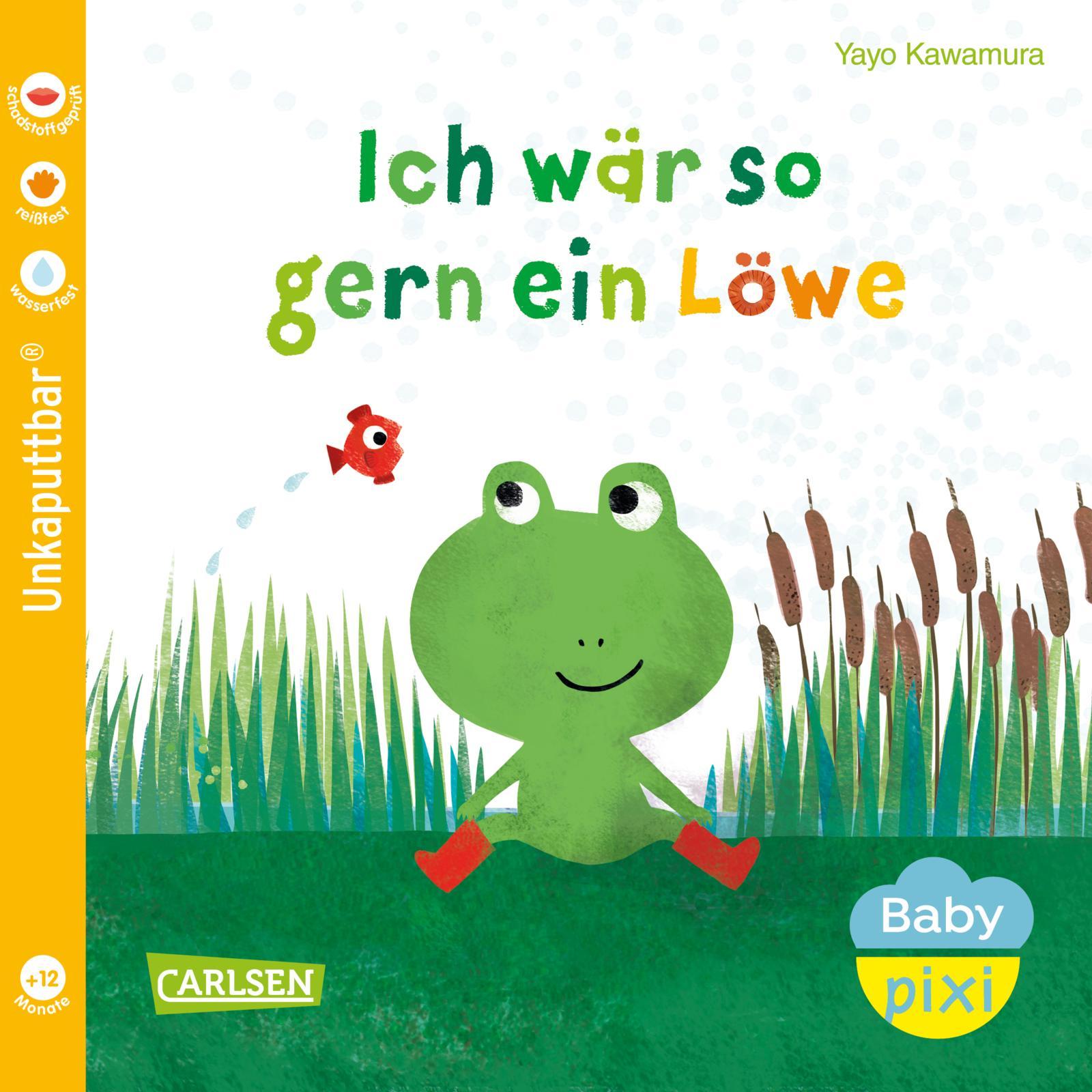 Vorderes Coverbild Baby Pixi (unkaputtbar) 158: Ich wär so gern ein Löwe