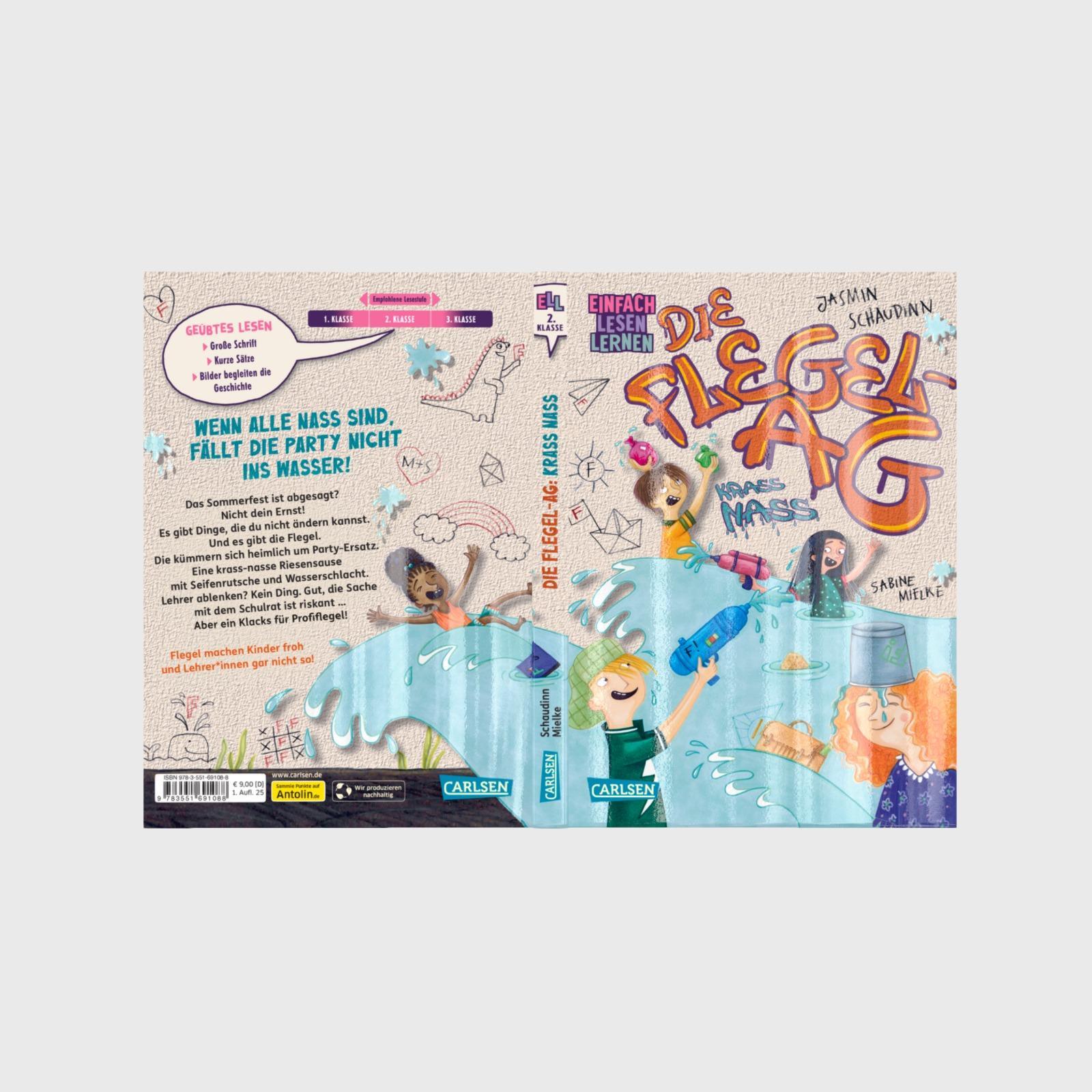 Beispielinhalt (Bild) Die Flegel-AG: Krass nass!