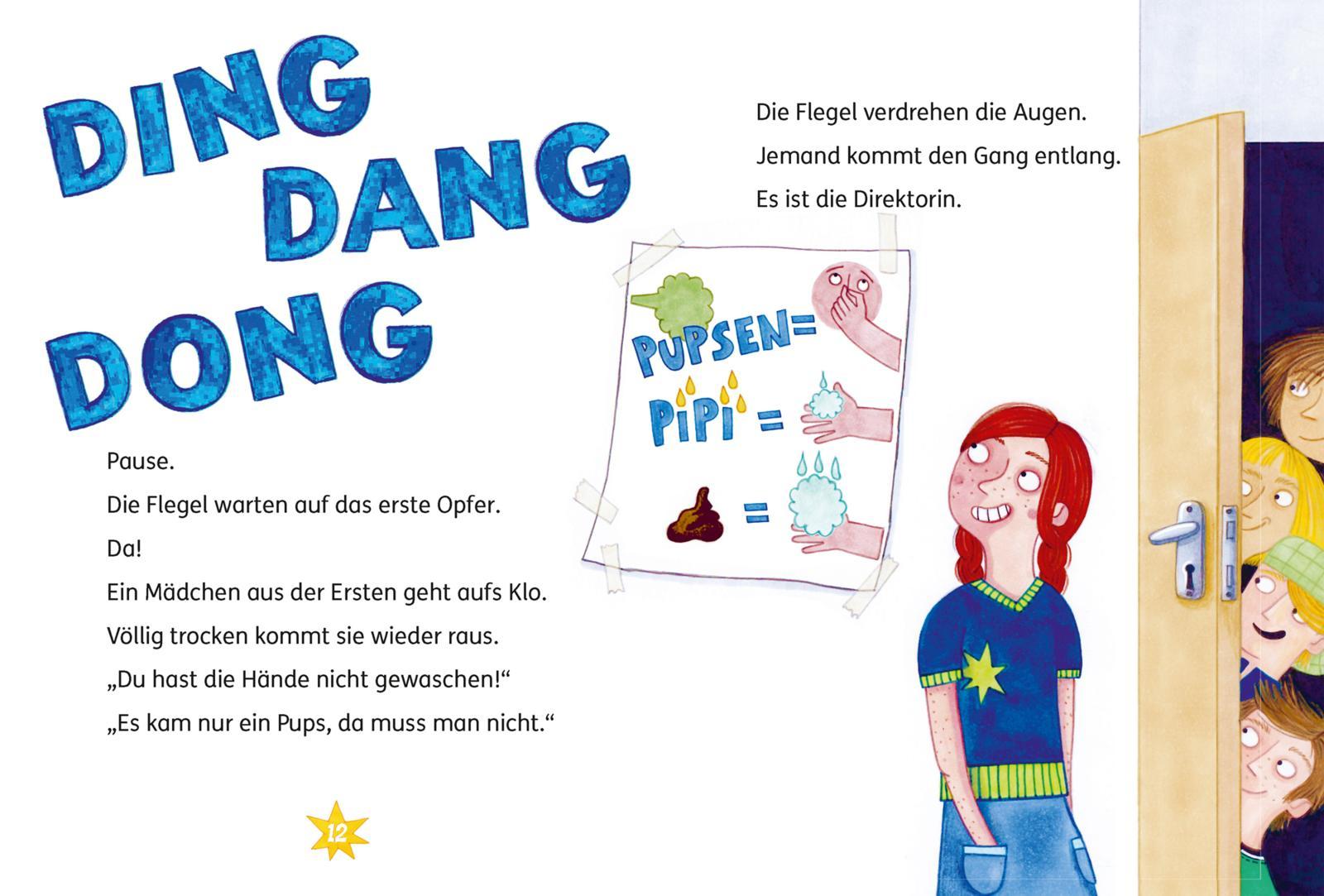 Beispielinhalt (Bild) Die Flegel-AG: Krass nass!