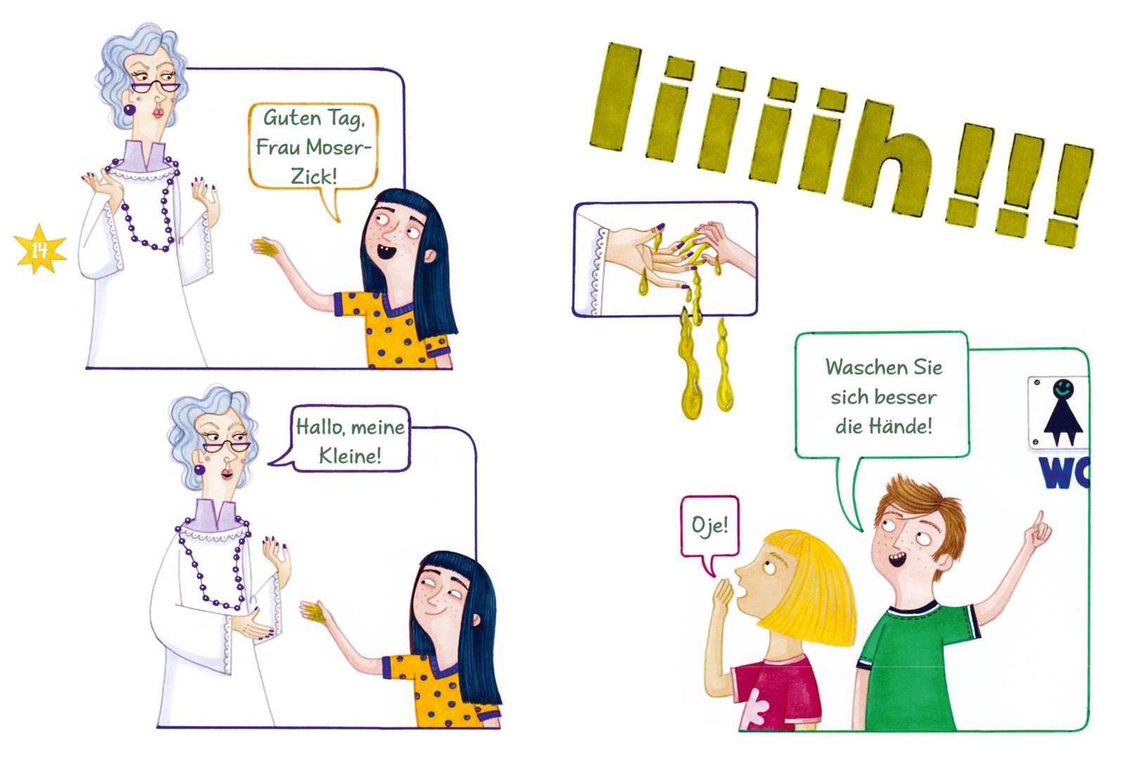 Beispielinhalt (Bild) Die Flegel-AG: Krass nass!