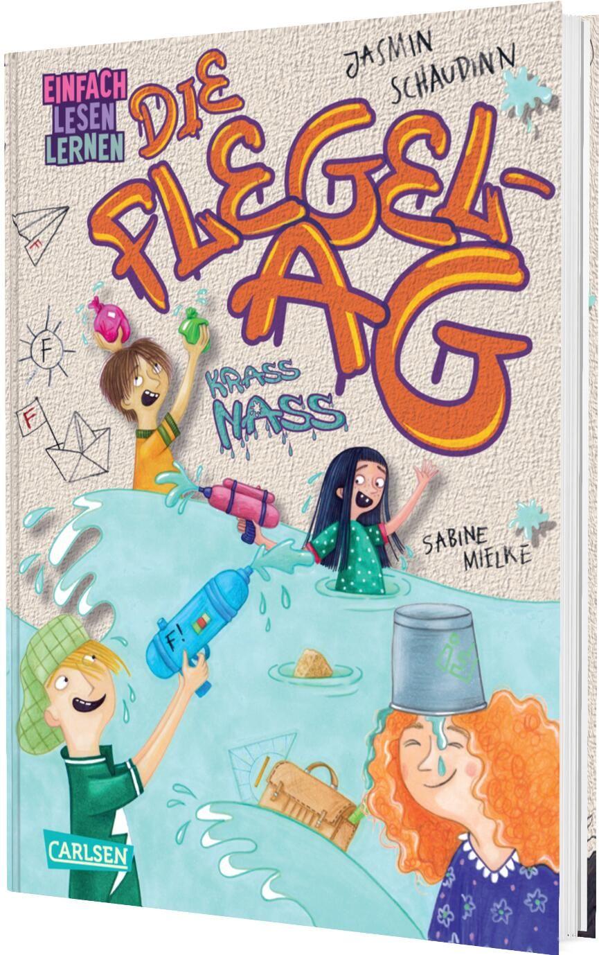 Vorderes Coverbild Die Flegel-AG: Krass nass!