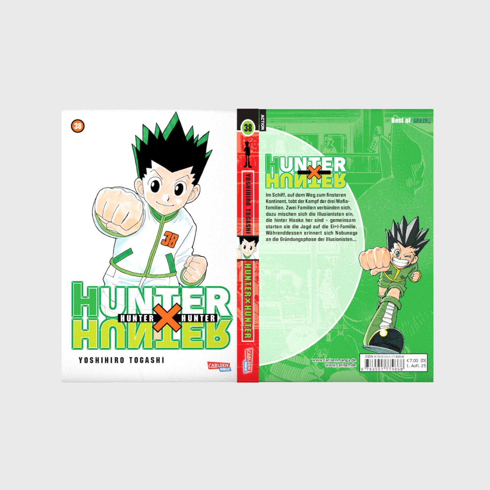 Beispielinhalt (Bild) Hunter X Hunter 38