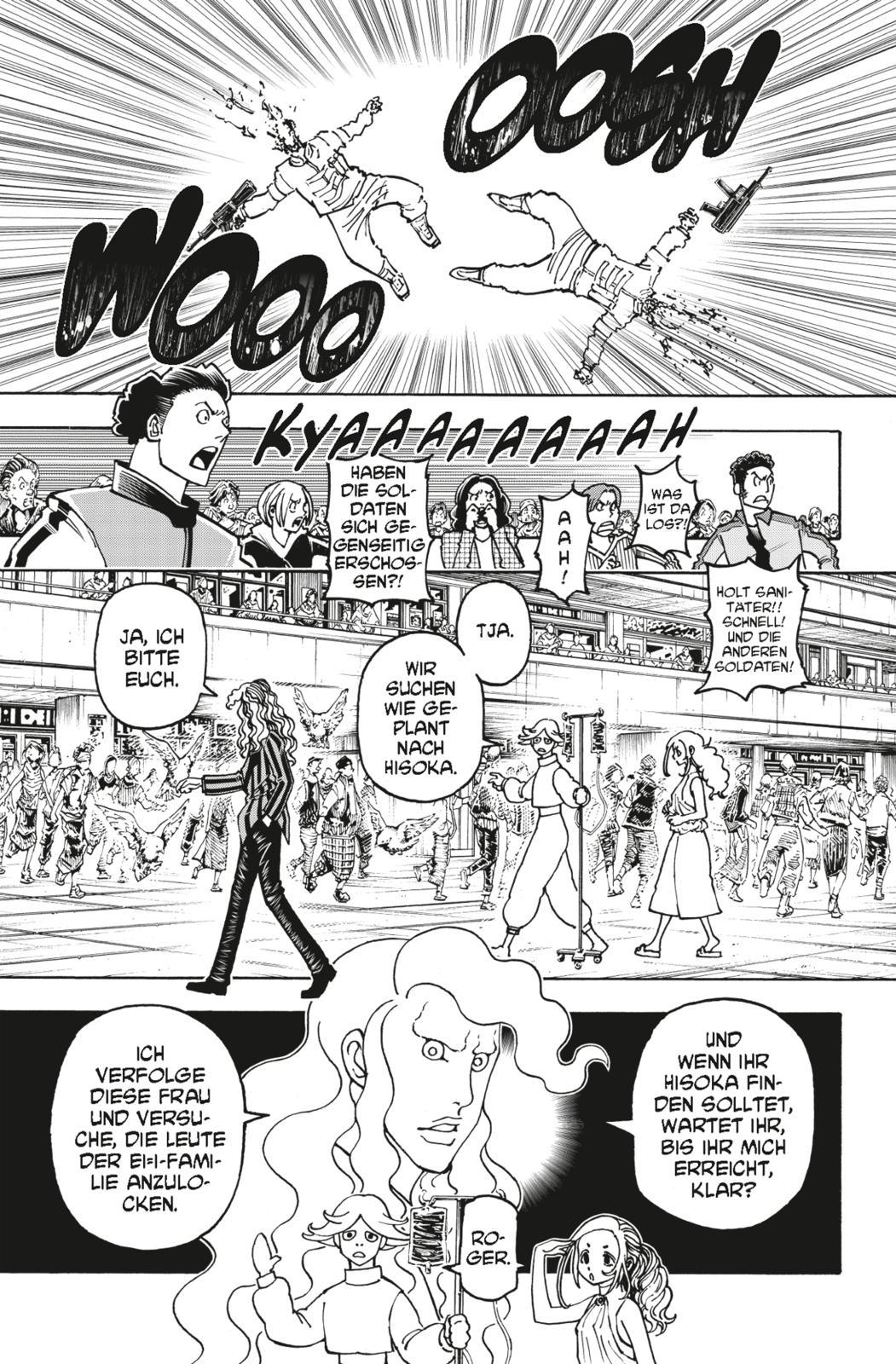 Beispielinhalt (Bild) Hunter X Hunter 38