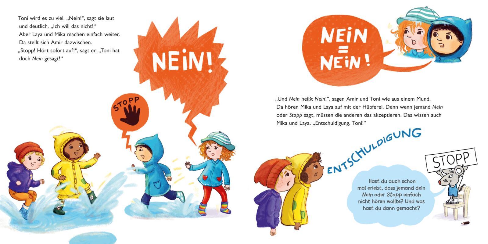 Beispielinhalt (Bild) LESEMAUS 155: Wir können das! Ja und Nein sagen