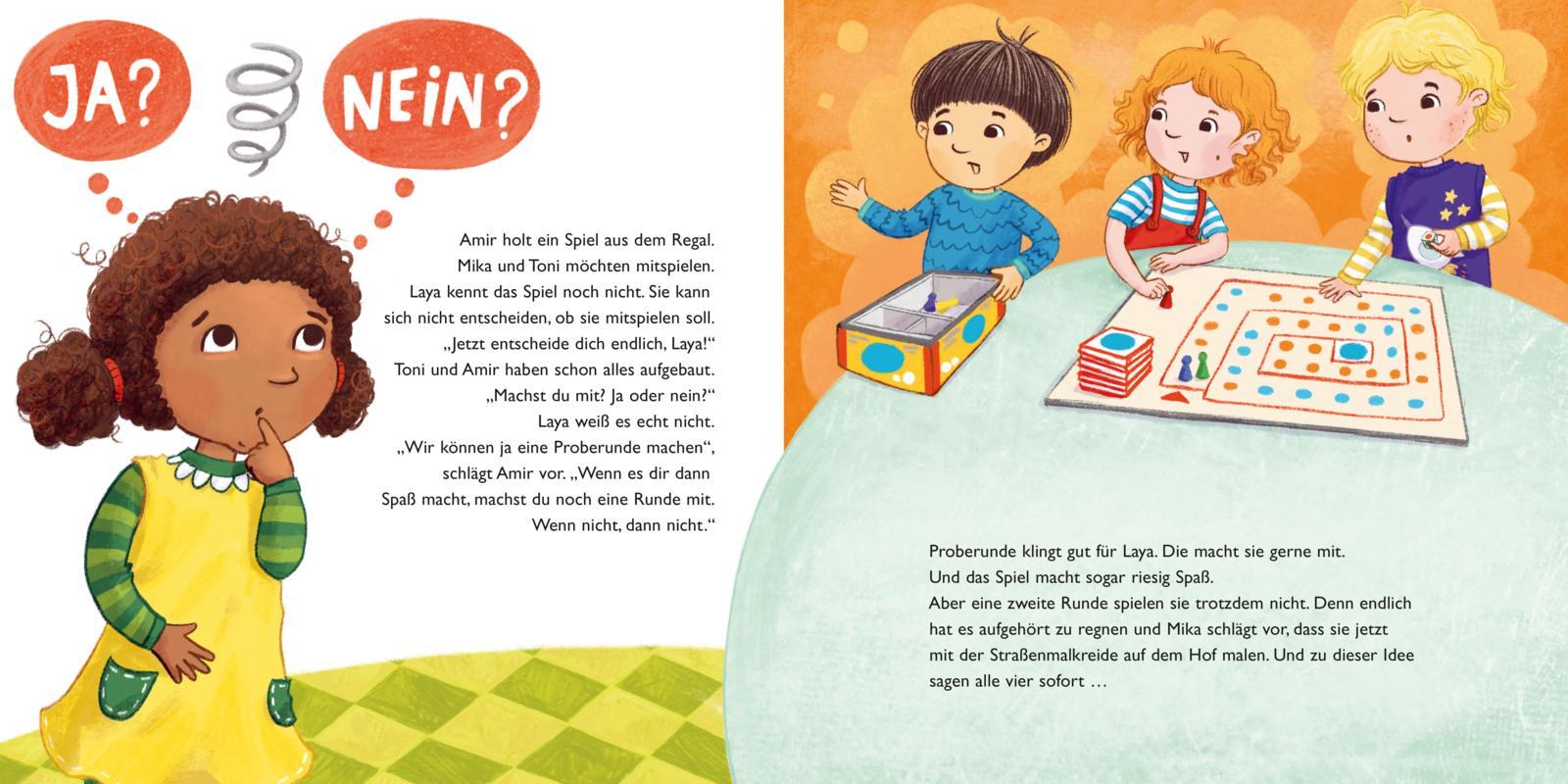 Beispielinhalt (Bild) LESEMAUS 155: Wir können das! Ja und Nein sagen