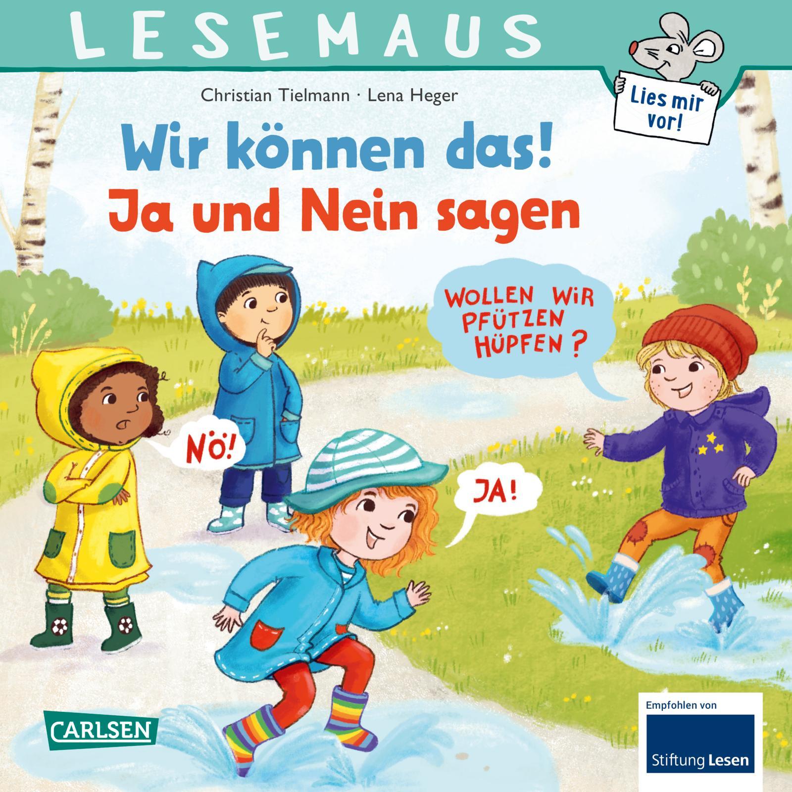 Vorderes Coverbild LESEMAUS 155: Wir können das! Ja und Nein sagen