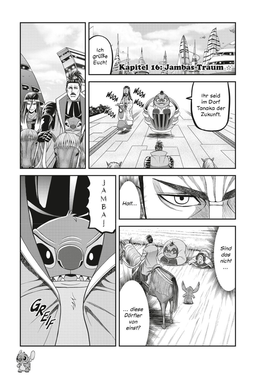 Beispielinhalt (Bild) Stitch und der Samurai 3