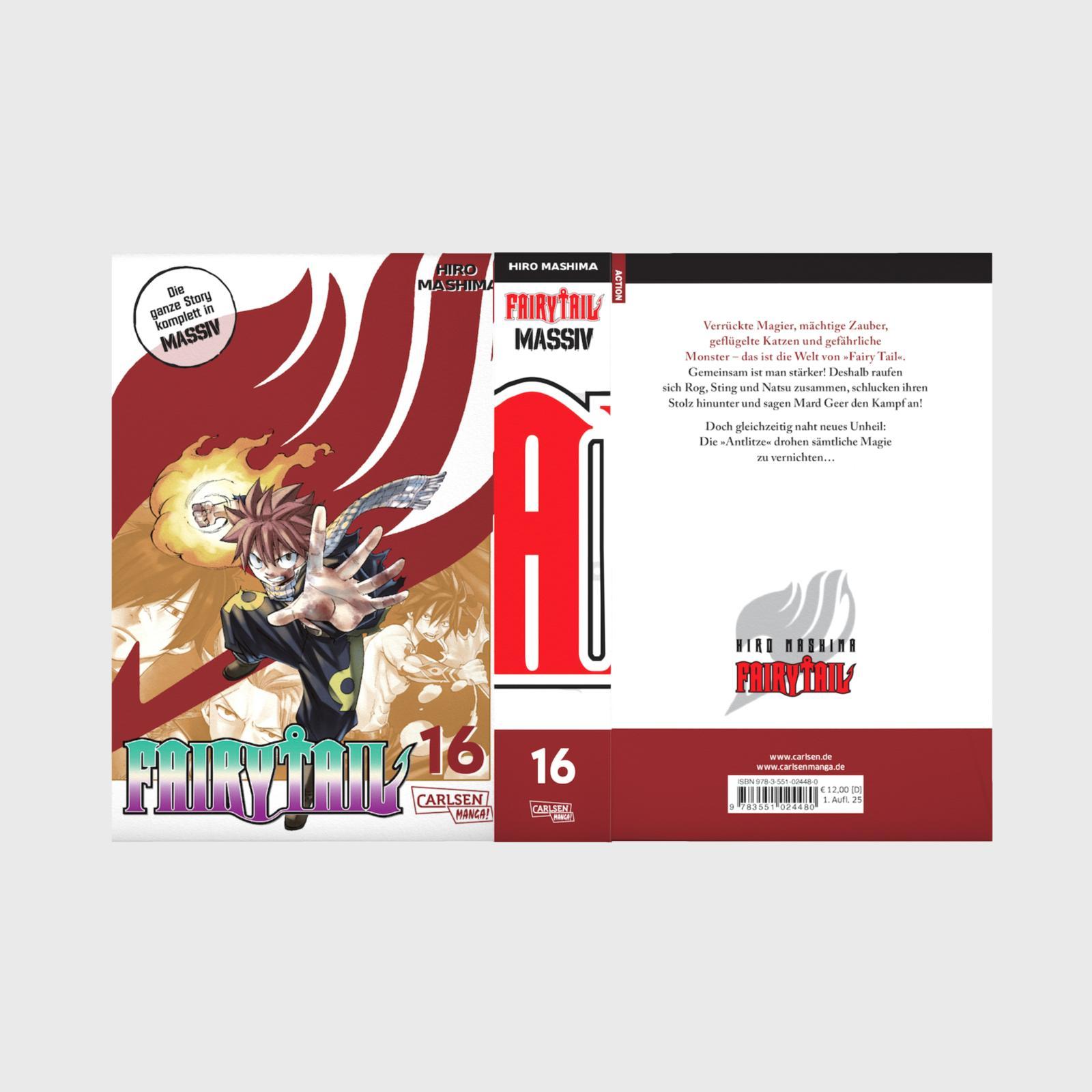 Beispielinhalt (Bild) Fairy Tail Massiv 16