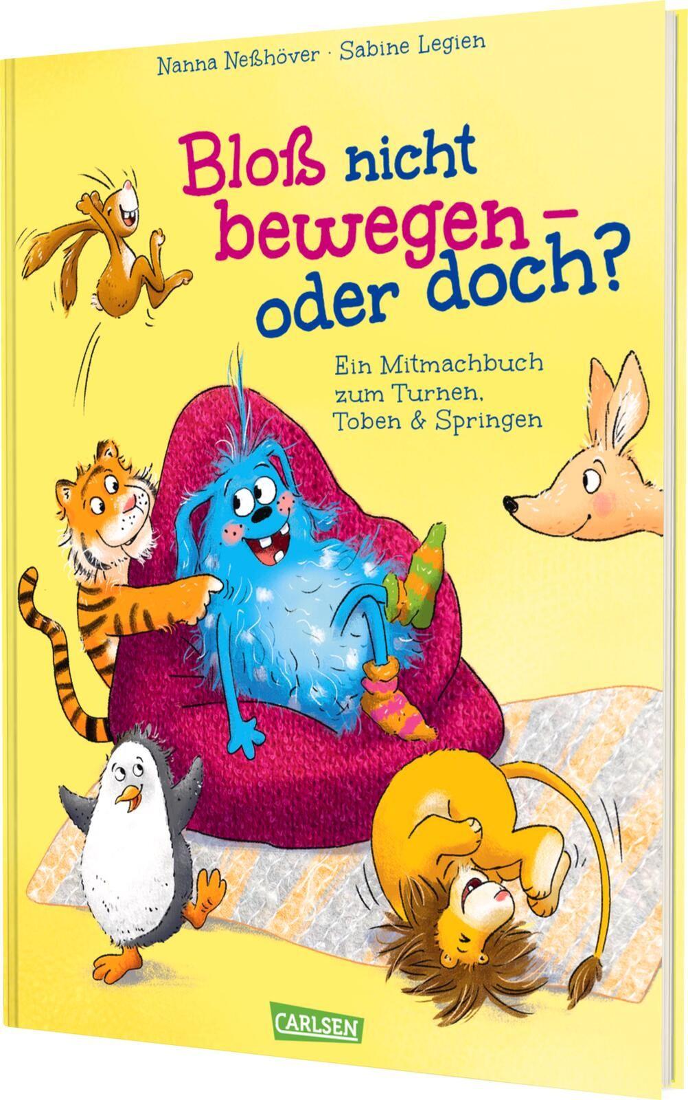 Vorderes Coverbild Bloß nicht bewegen - oder doch?