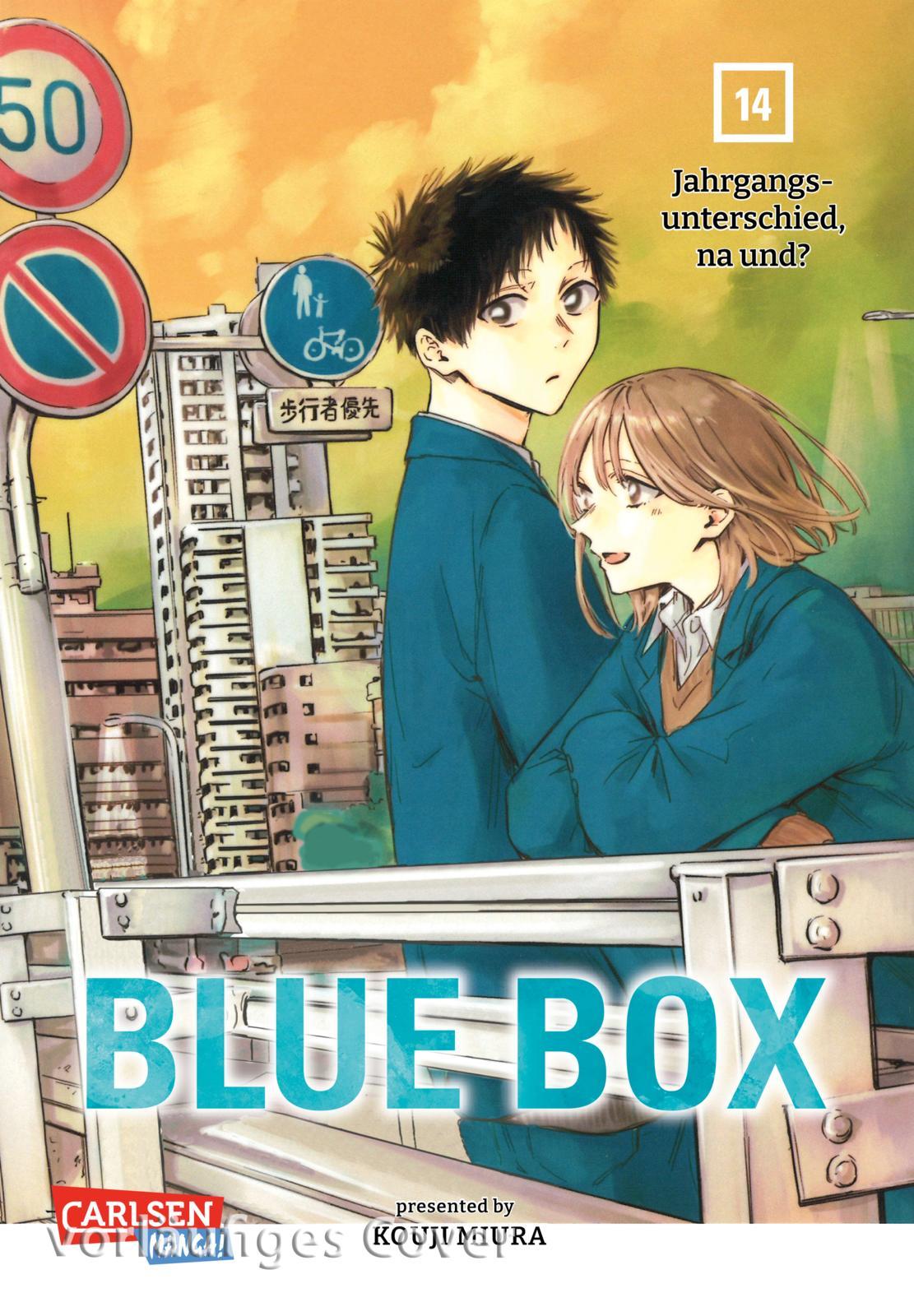Vorderes Coverbild Blue Box 14