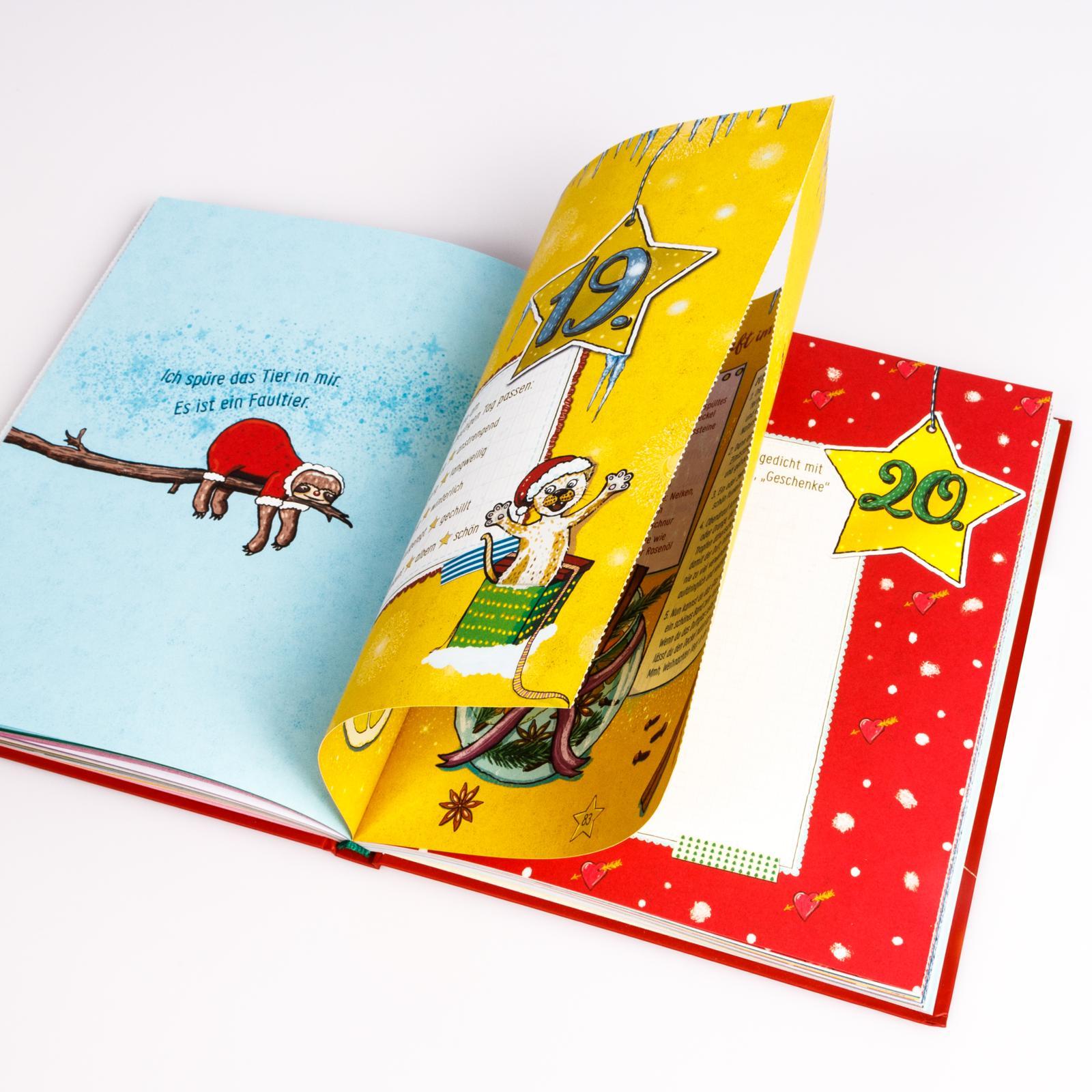 Beispielinhalt (Bild) #buch4you: Dein Adventskalender-Buch