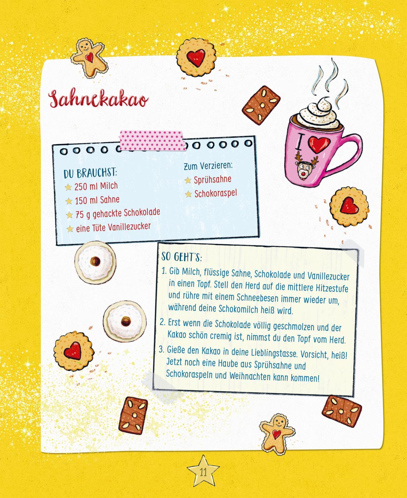 Beispielinhalt (Bild) #buch4you: Dein Adventskalender-Buch