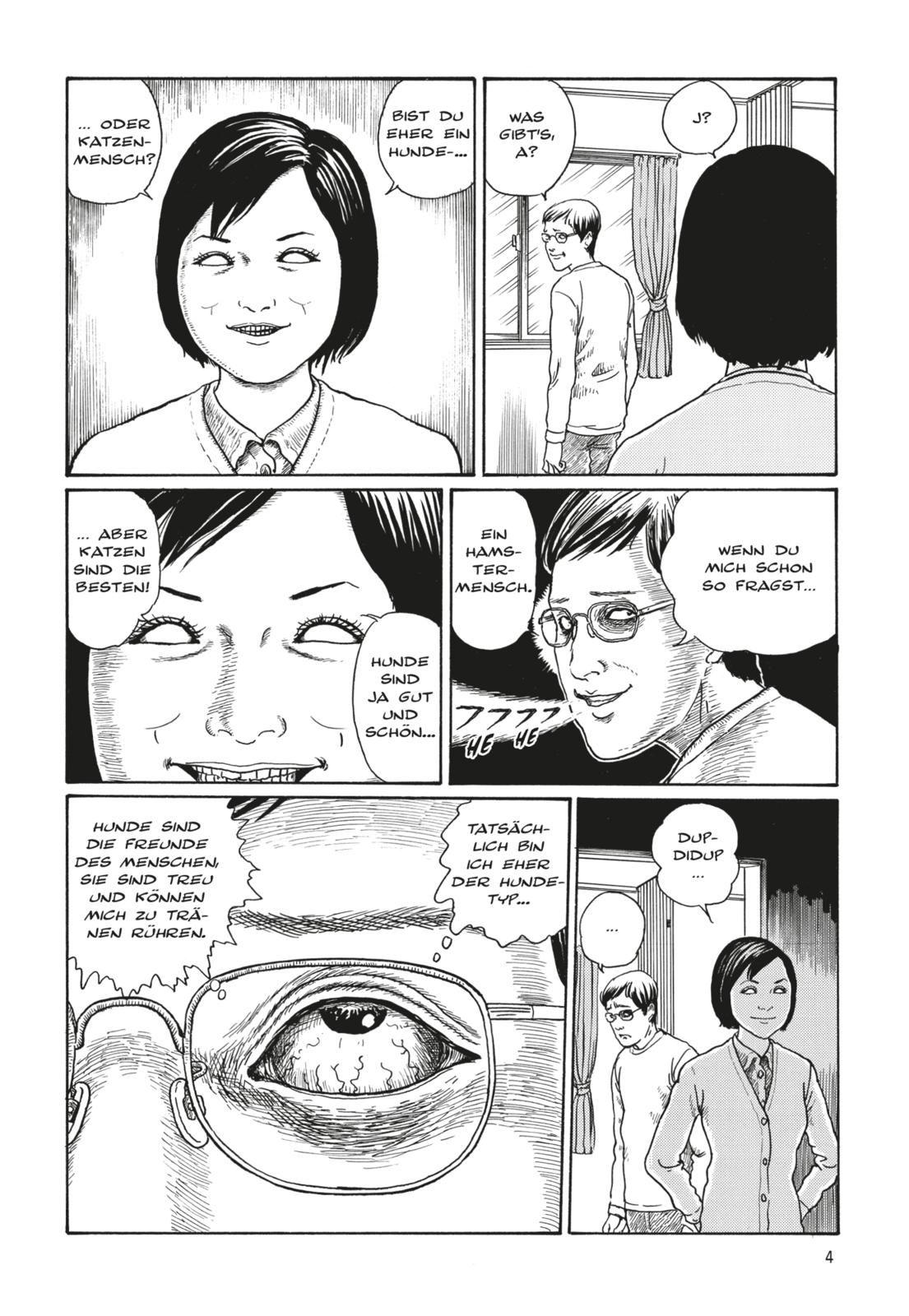 Beispielinhalt (Bild) Junji Itos Katzentagebuch