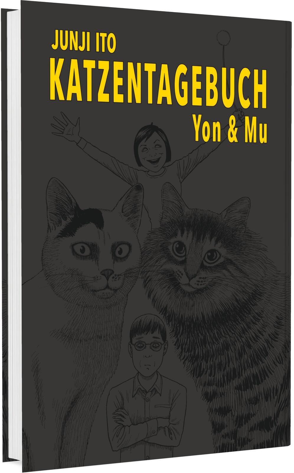 Vorderes Coverbild Junji Itos Katzentagebuch