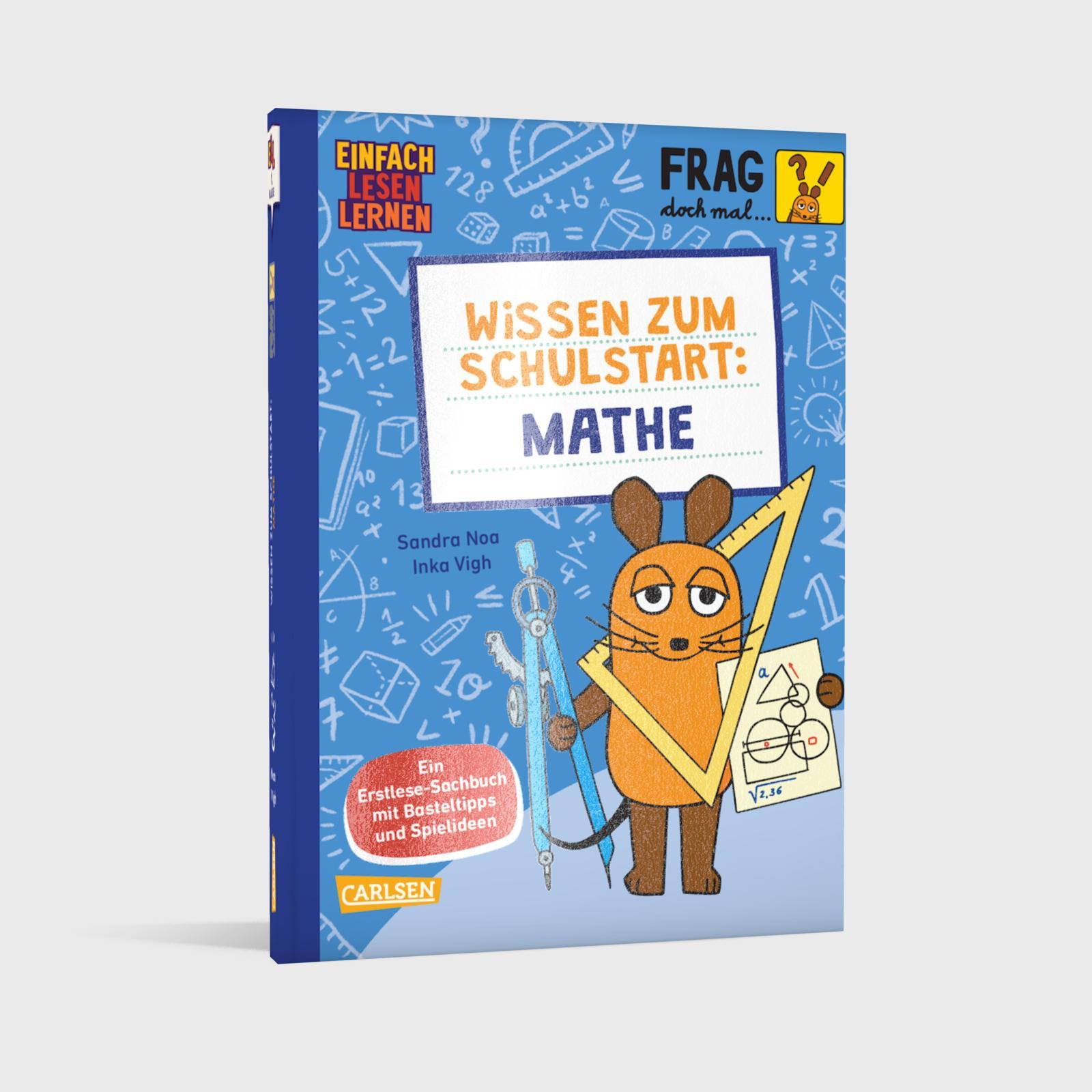 Beispielinhalt (Bild) Frag doch mal ... die Maus: Wissen zum Schulstart: Mathe