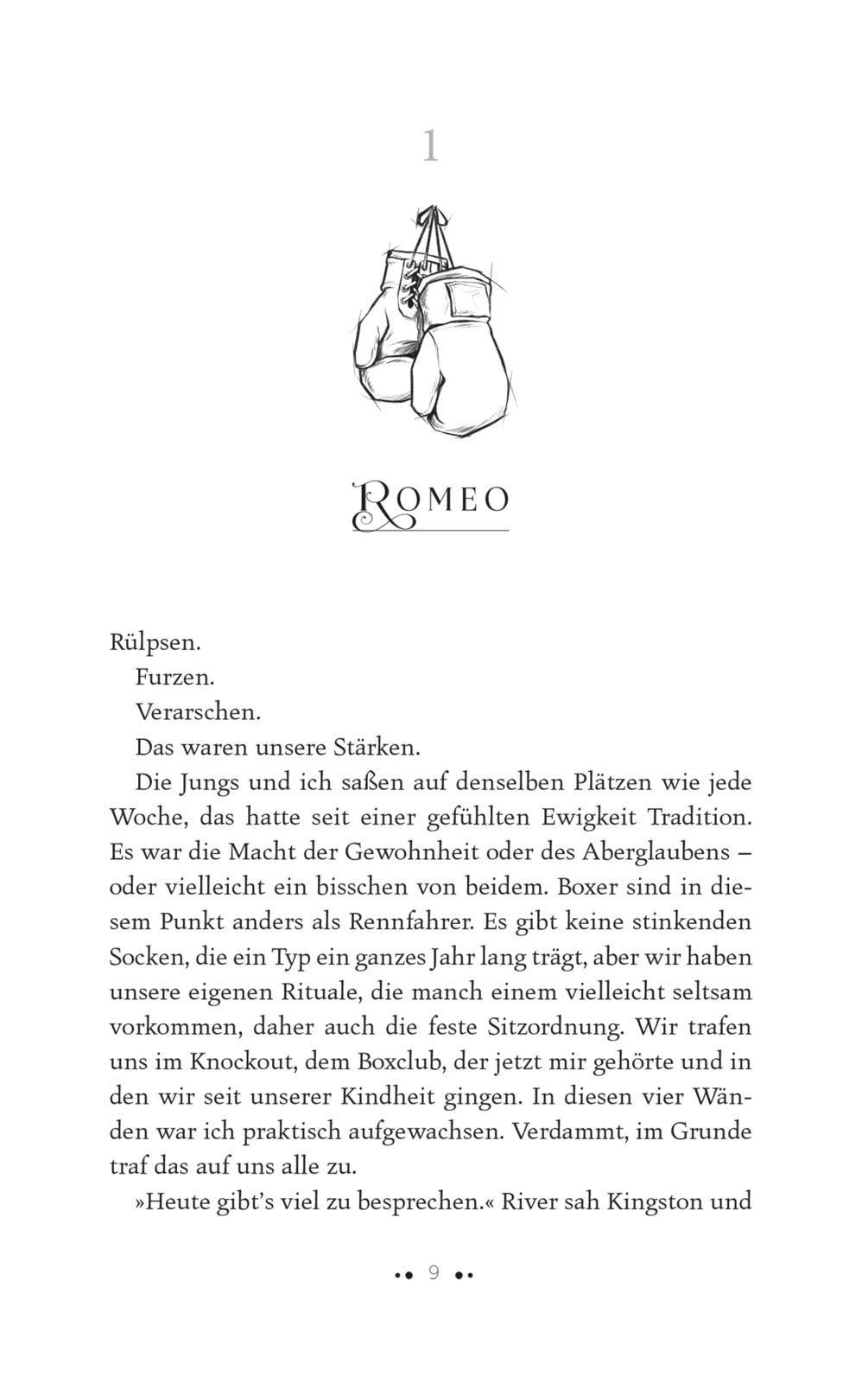 Beispielinhalt (Bild) Magnolia Falls 1: Loving Romeo