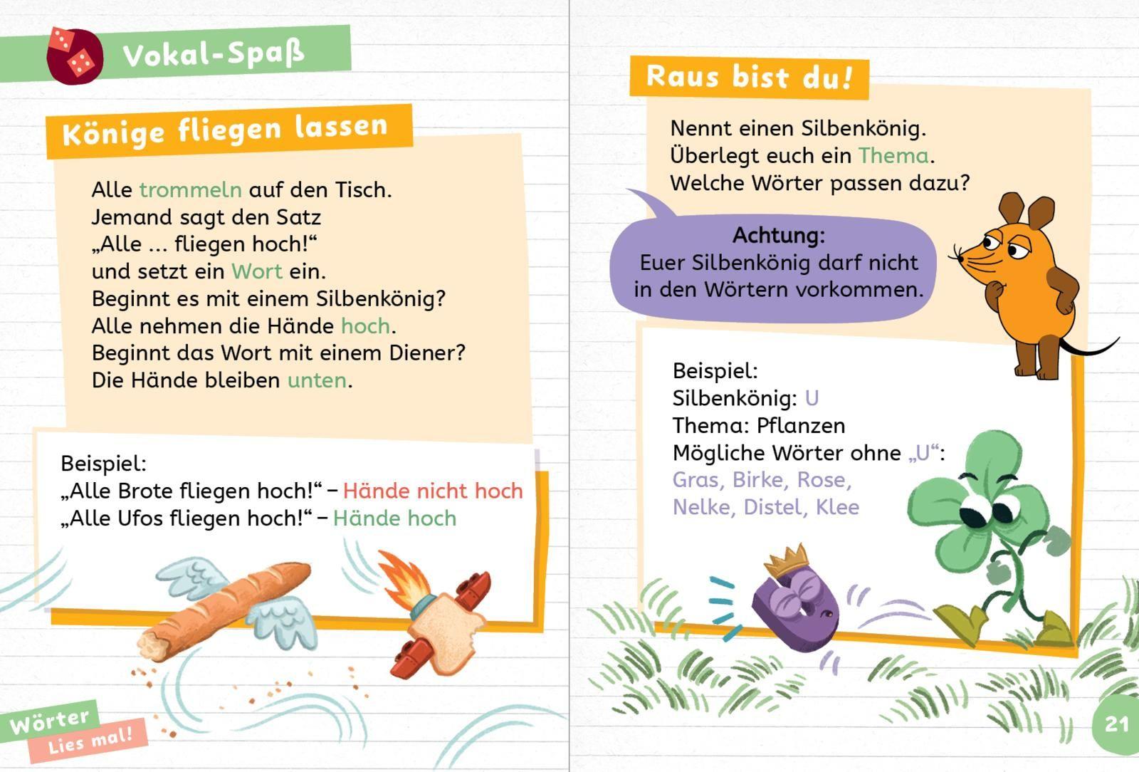 Beispielinhalt (Bild) Frag doch mal ... die Maus: Wissen zum Schulstart: Deutsch