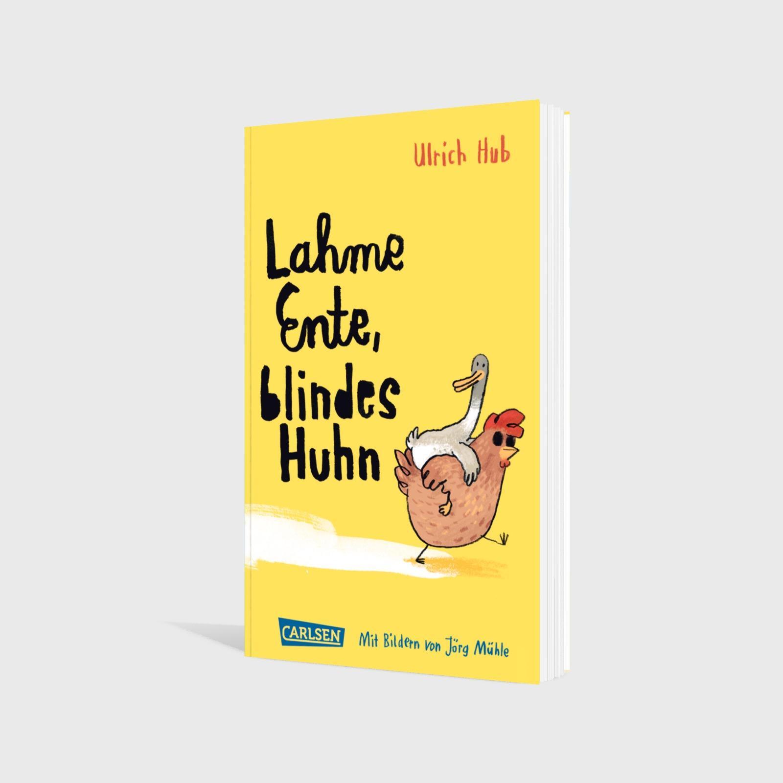 Beispielinhalt (Bild) Lahme Ente, blindes Huhn