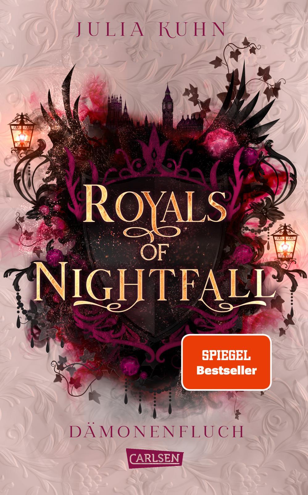 Vorderes Coverbild Royals of Nightfall. Dämonenfluch (Royal Shadows 1)