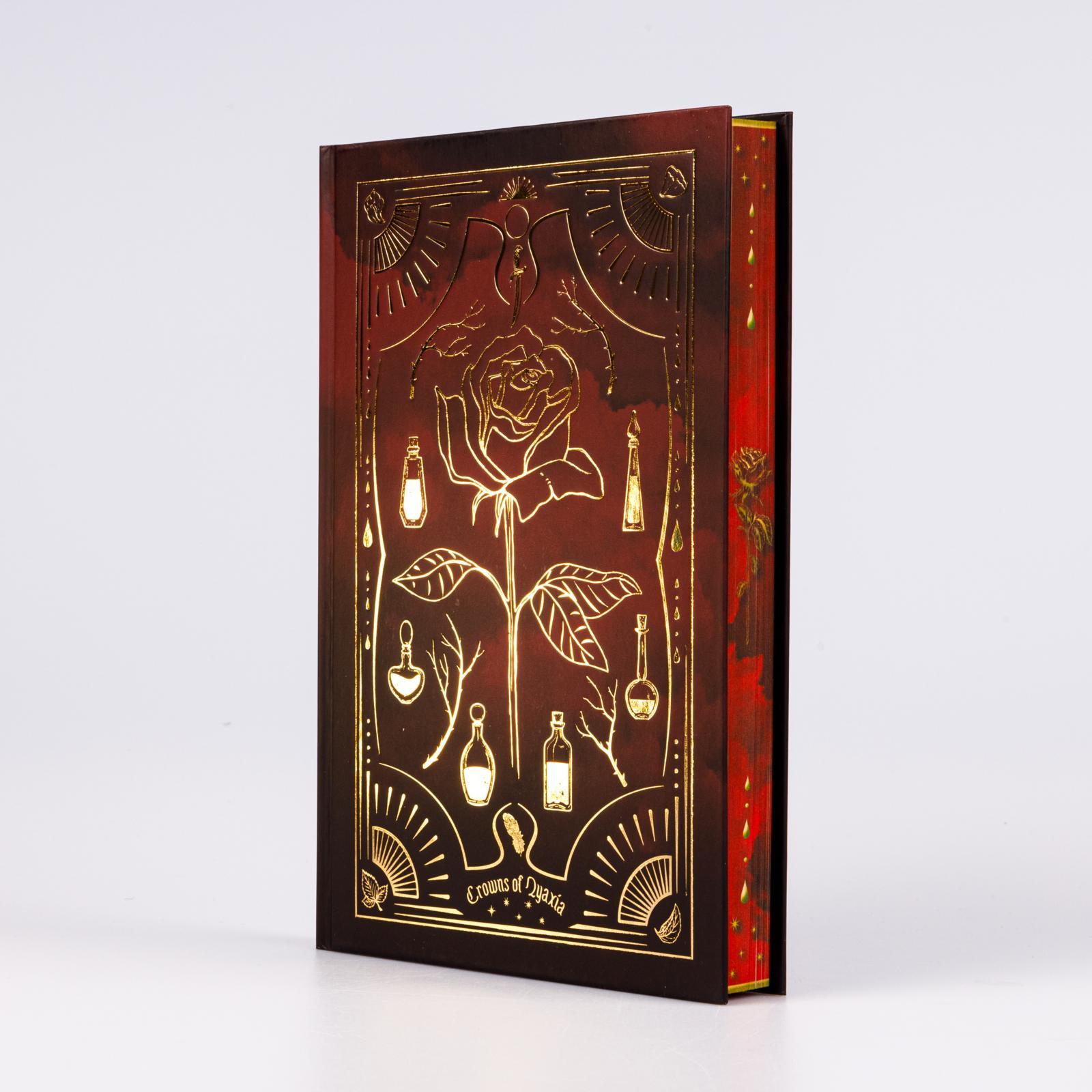 Beispielinhalt (Bild) Six Scorched Roses (Crowns of Nyaxia)