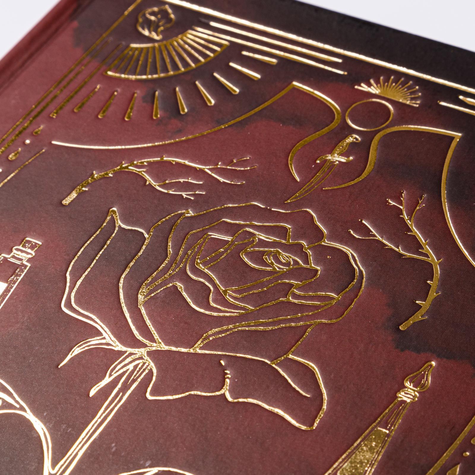 Beispielinhalt (Bild) Six Scorched Roses (Crowns of Nyaxia)