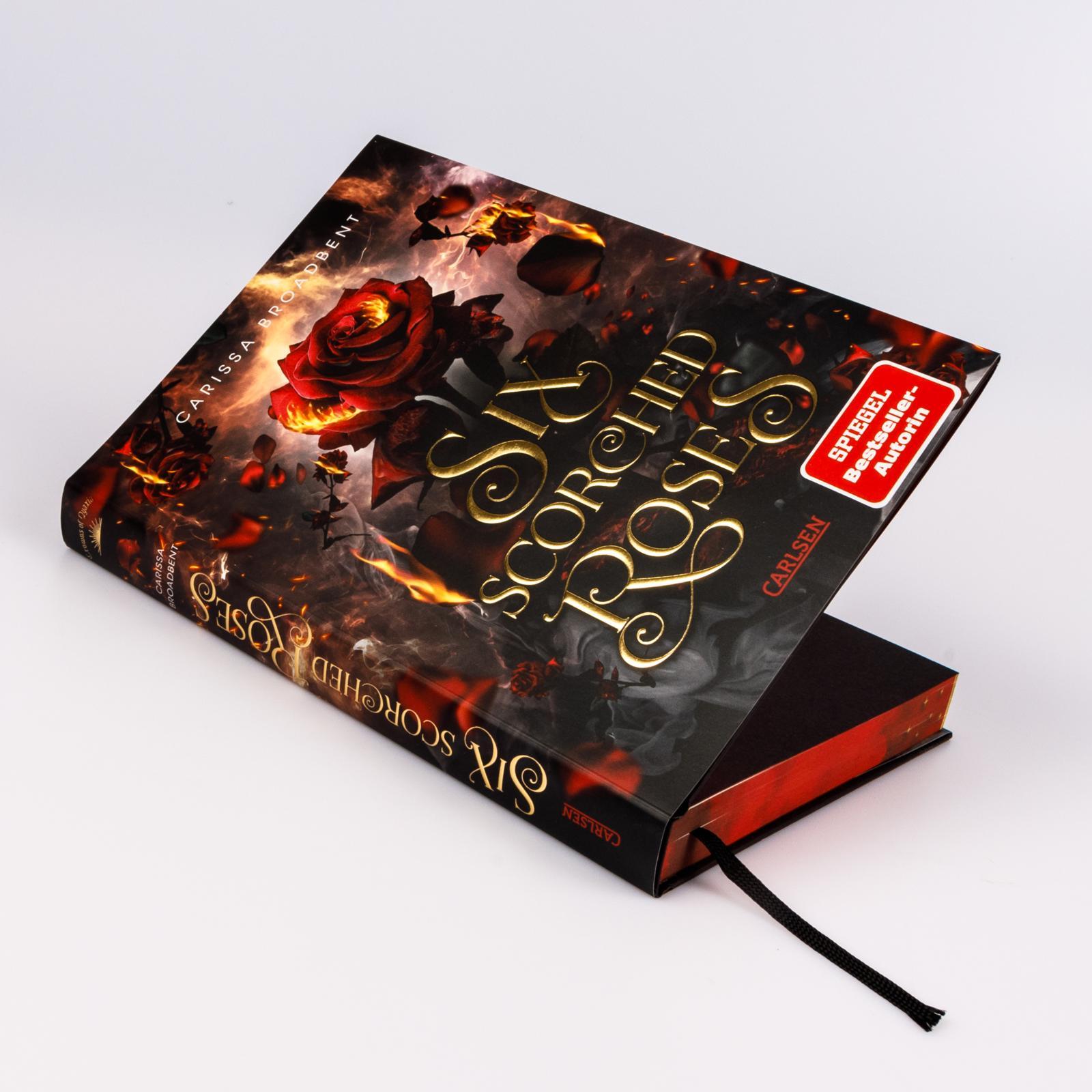 Beispielinhalt (Bild) Six Scorched Roses (Crowns of Nyaxia)