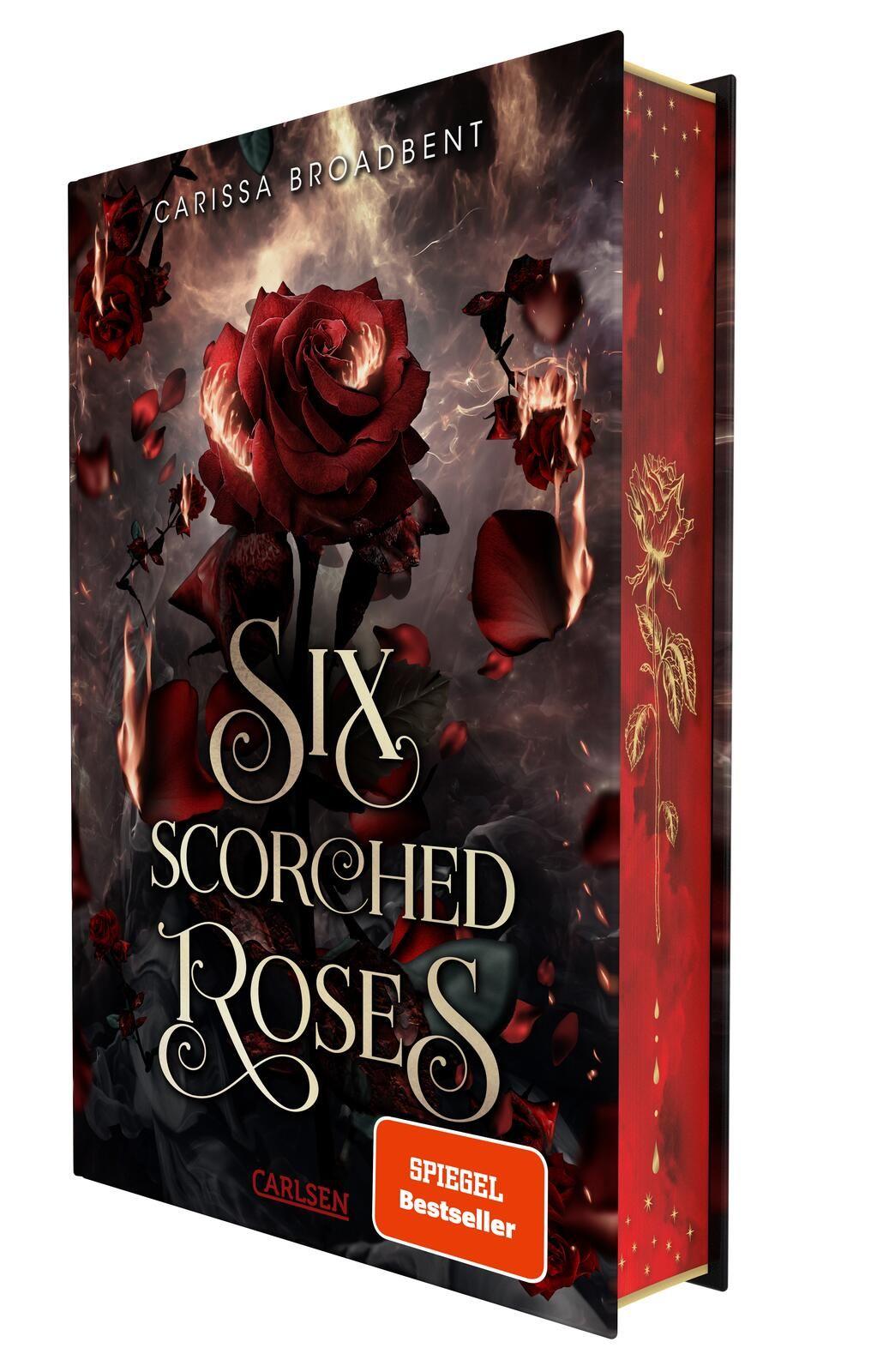 Vorderes Coverbild Six Scorched Roses (Crowns of Nyaxia)