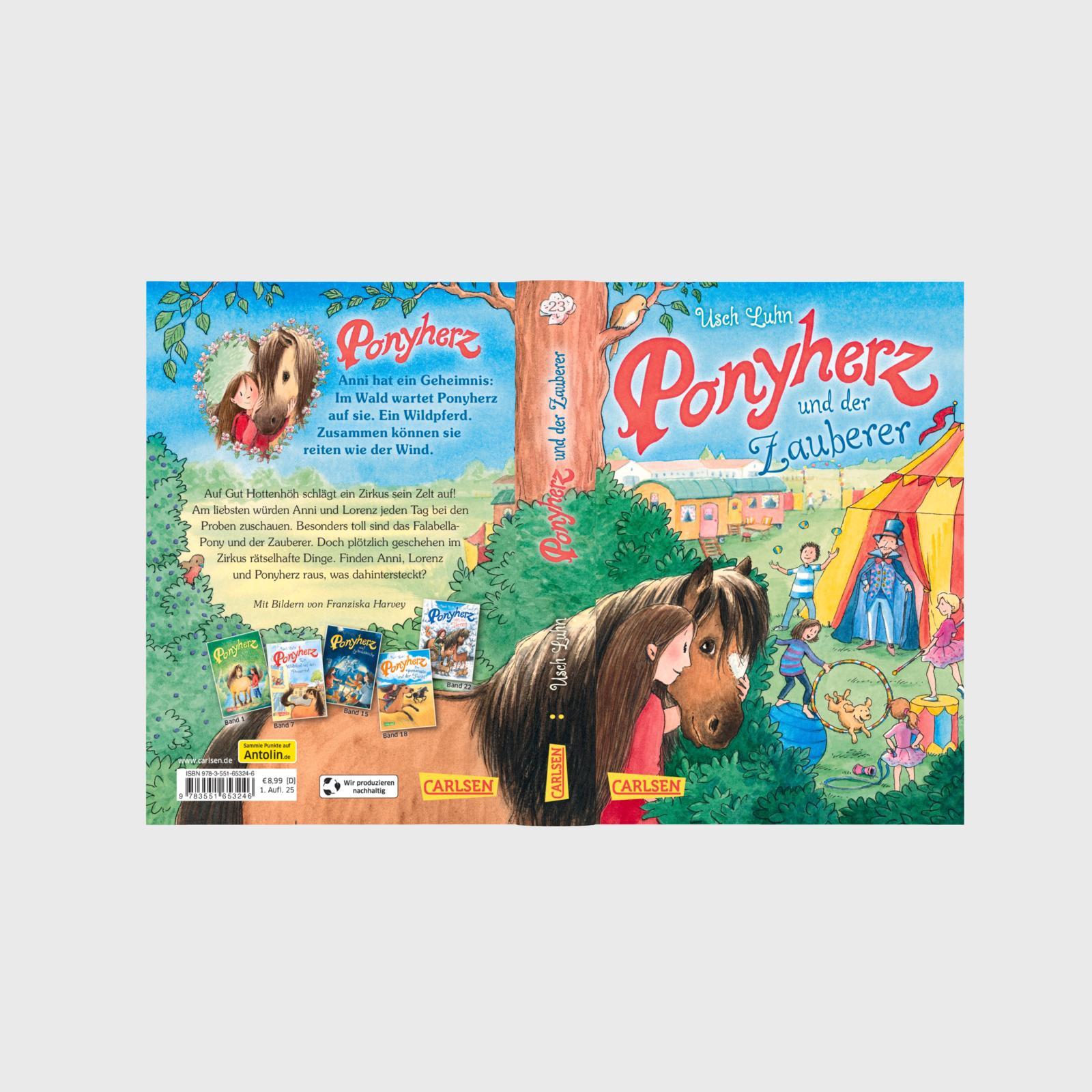 Beispielinhalt (Bild) Ponyherz 23: Ponyherz und der Zauberer