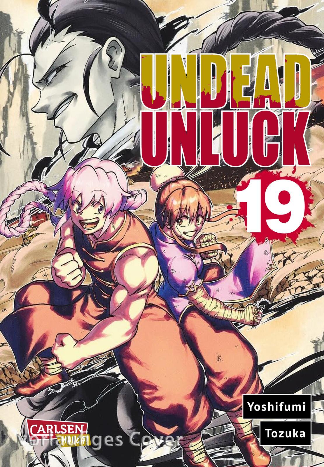 Vorderes Coverbild Undead Unluck 19