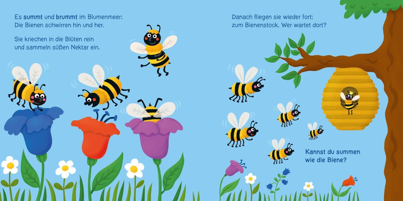 Beispielinhalt (Bild) Baby Pixi (unkaputtbar) 160: Wer kribbelt und krabbelt denn da?