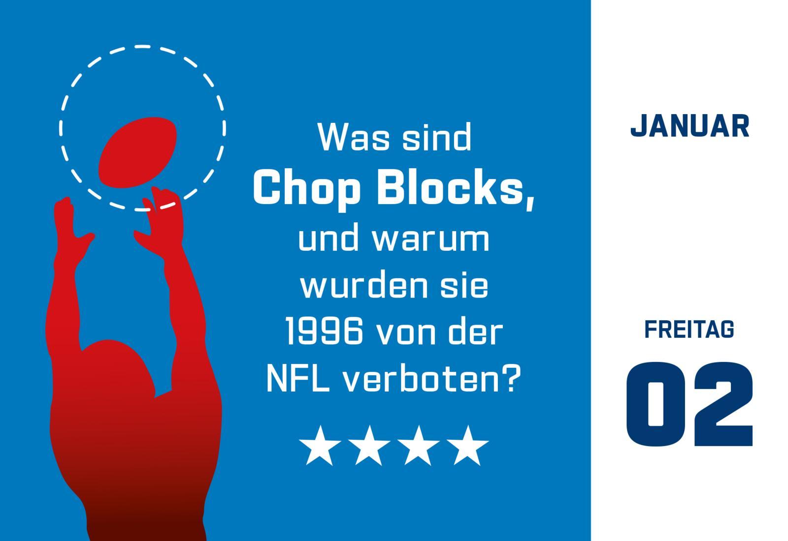 Beispielinhalt (Bild) NFL Quiz Kalender - 2026