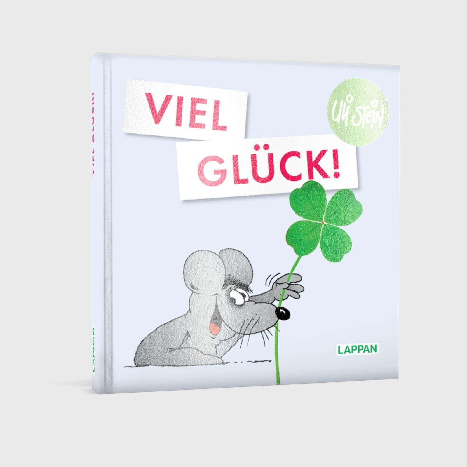 Beispielinhalt (Bild) Uli Stein: Gute Wünsche!: Viel Glück!