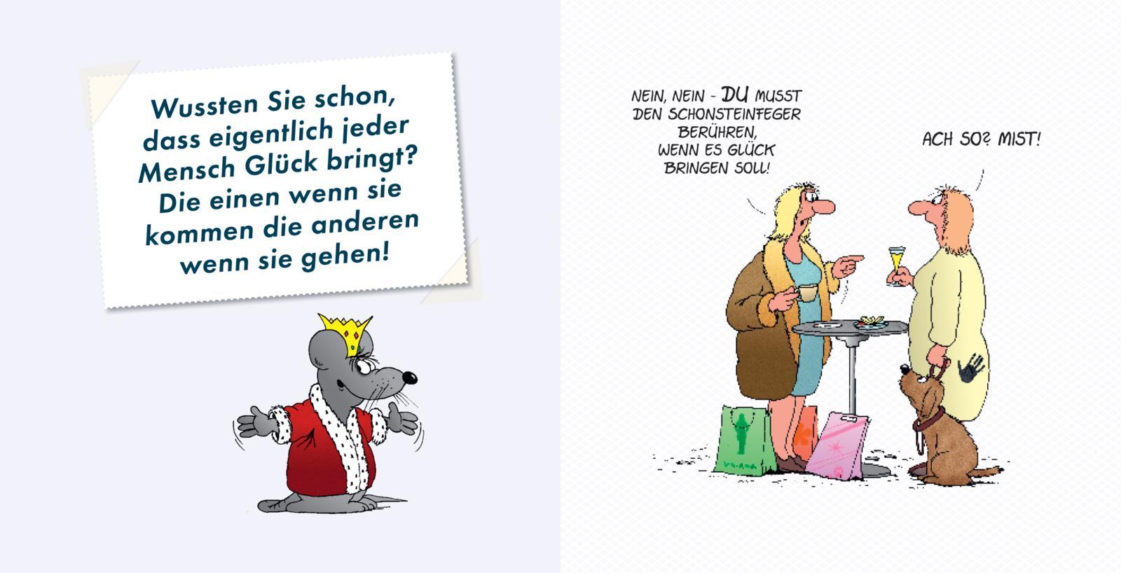 Beispielinhalt (Bild) Uli Stein: Gute Wünsche!: Viel Glück!