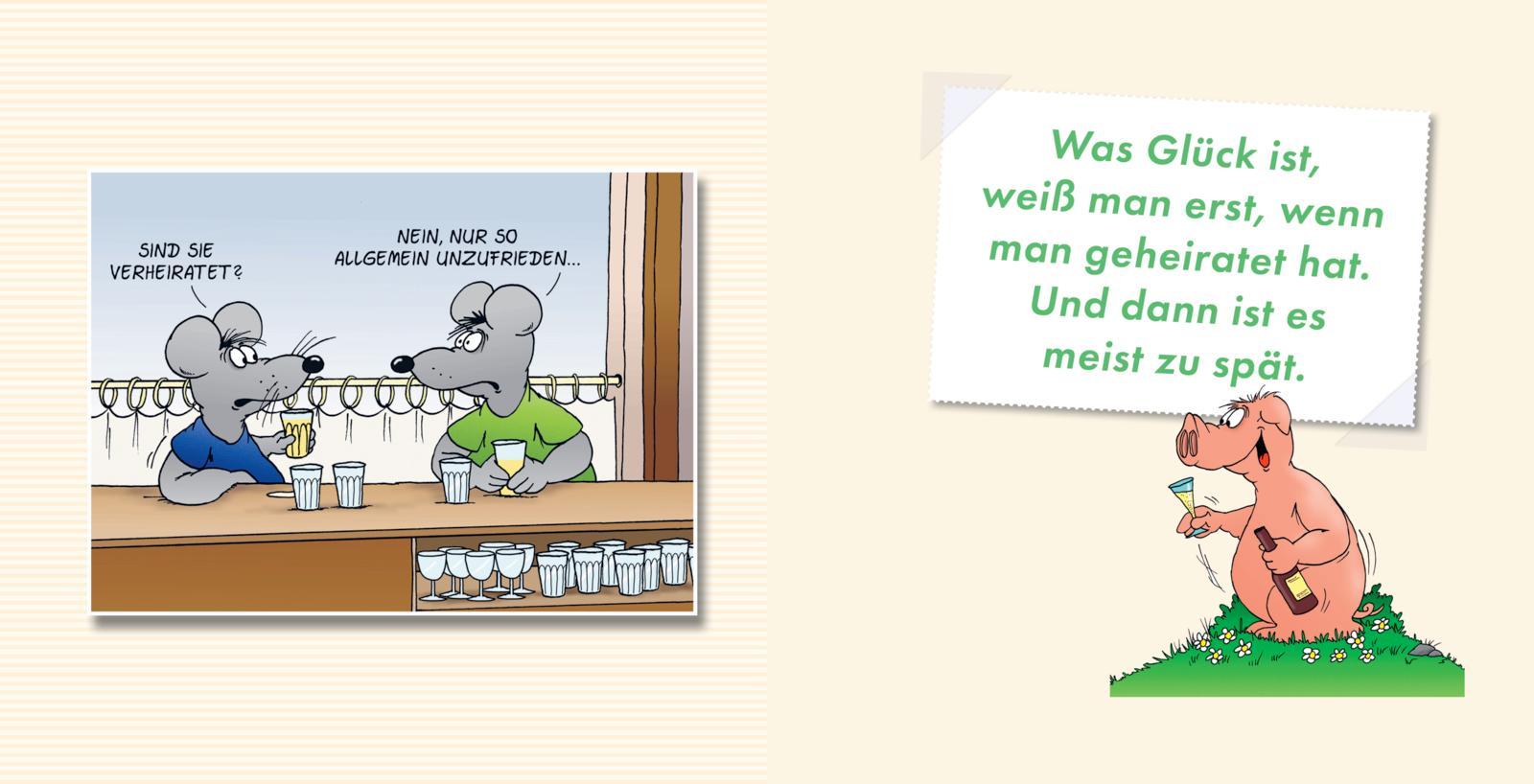 Beispielinhalt (Bild) Uli Stein: Gute Wünsche!: Viel Glück!