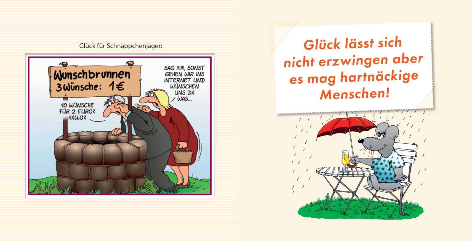 Beispielinhalt (Bild) Uli Stein: Gute Wünsche!: Viel Glück!