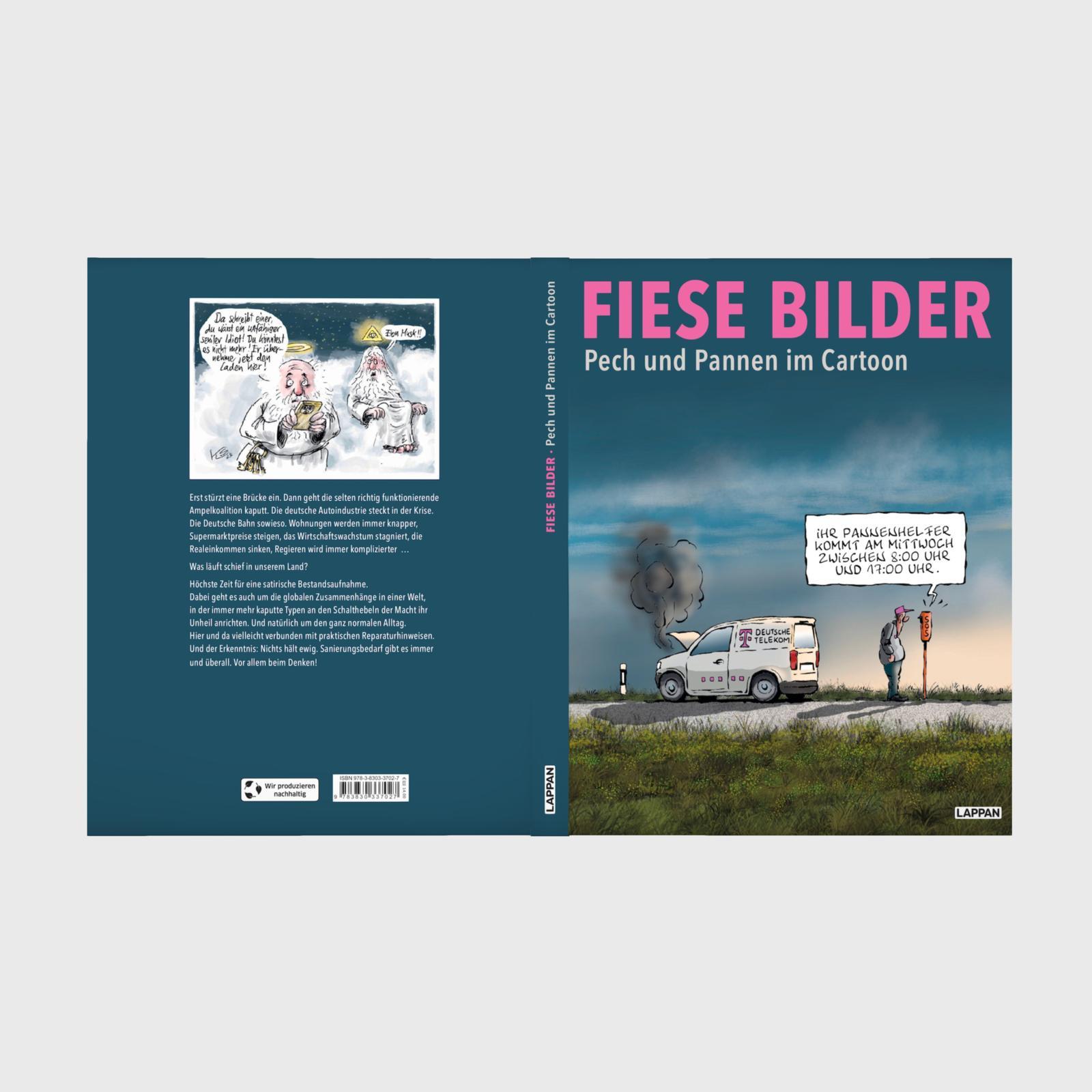 Beispielinhalt (Bild) Fiese Bilder - Buchausgabe 2025