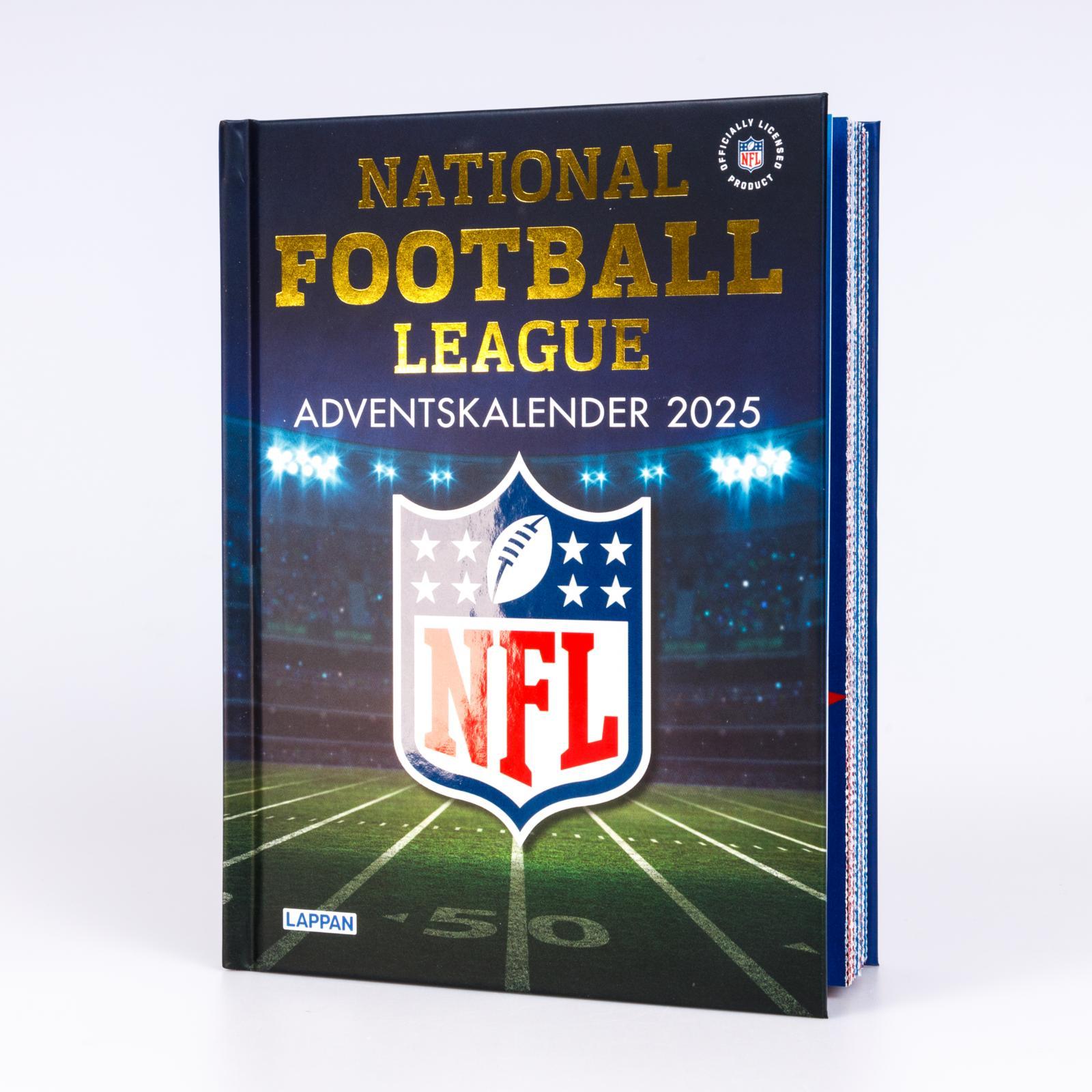 Beispielinhalt (Bild) NFL American Football Adventskalender 2025