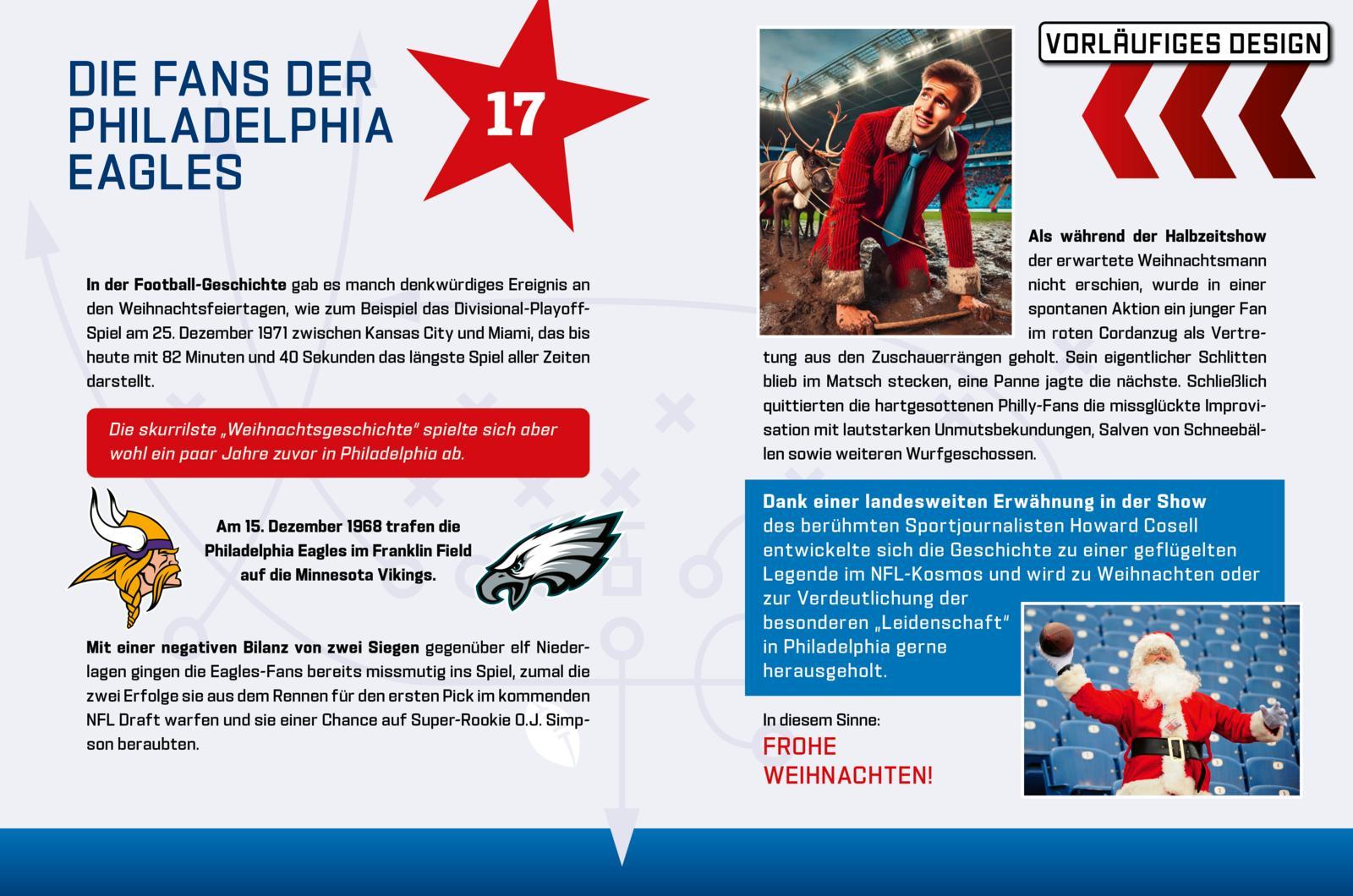 Beispielinhalt (Bild) NFL American Football Adventskalender 2025