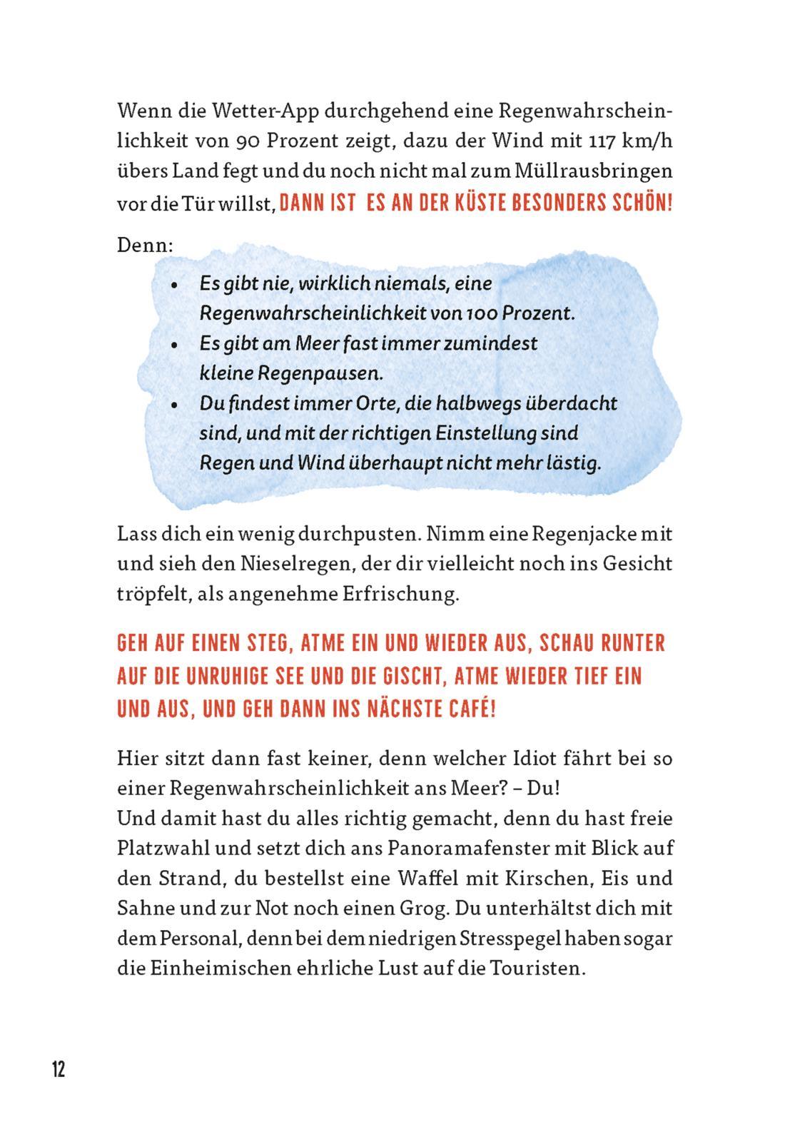Beispielinhalt (Bild) Bestes Strandwetter - Norddeutsche Küste für Anfänger und Fortgeschwommene