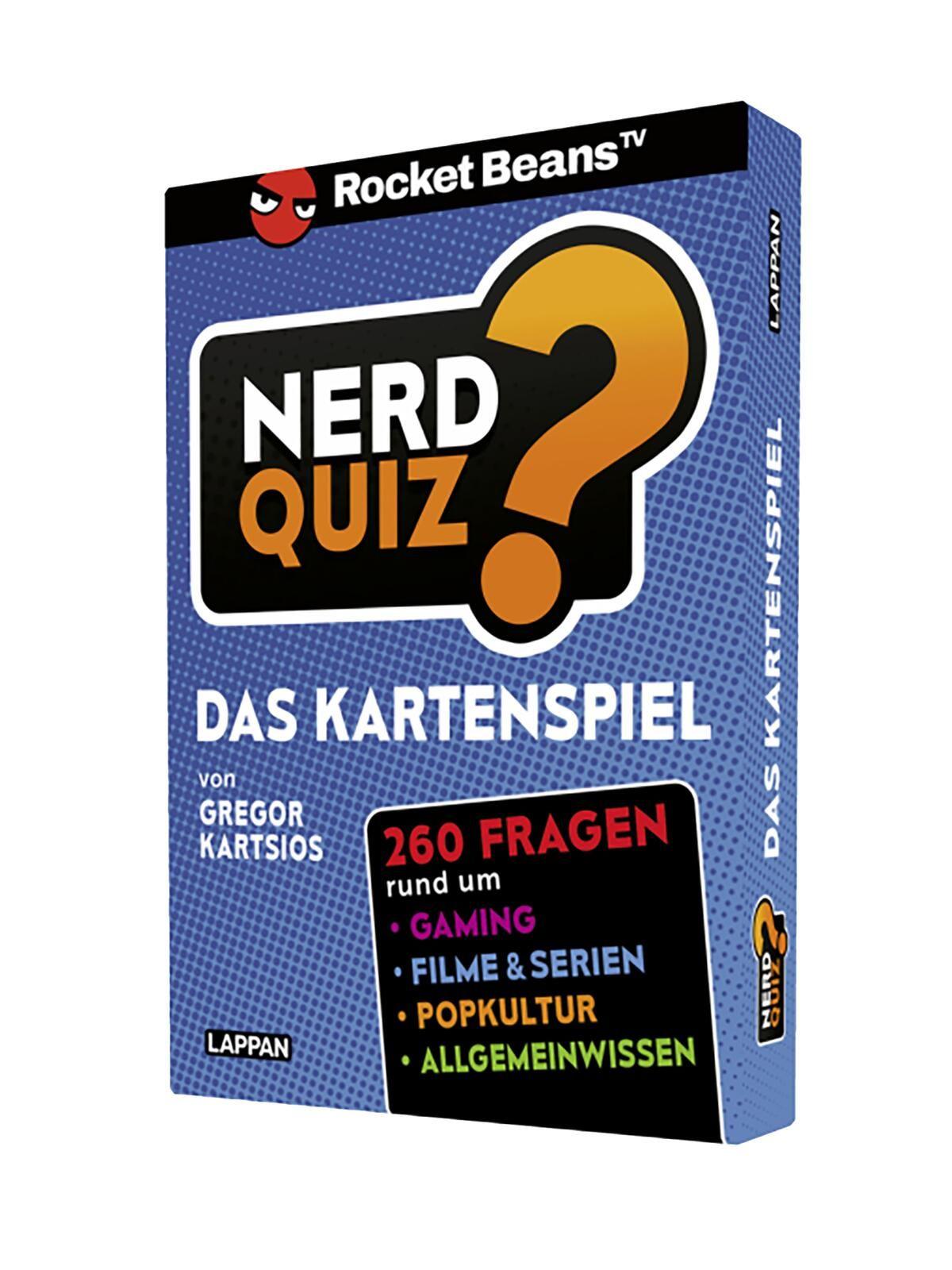 Vorderes Coverbild Nerd Quiz - das Kartenspiel