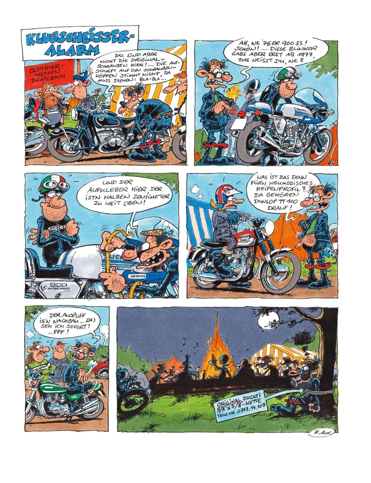 Beispielinhalt (Bild) MOTOmania Sammelband 13-15