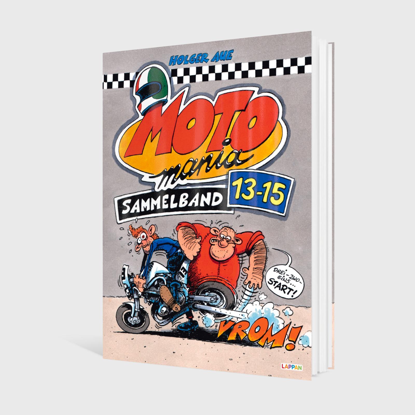 Beispielinhalt (Bild) MOTOmania Sammelband 13-15