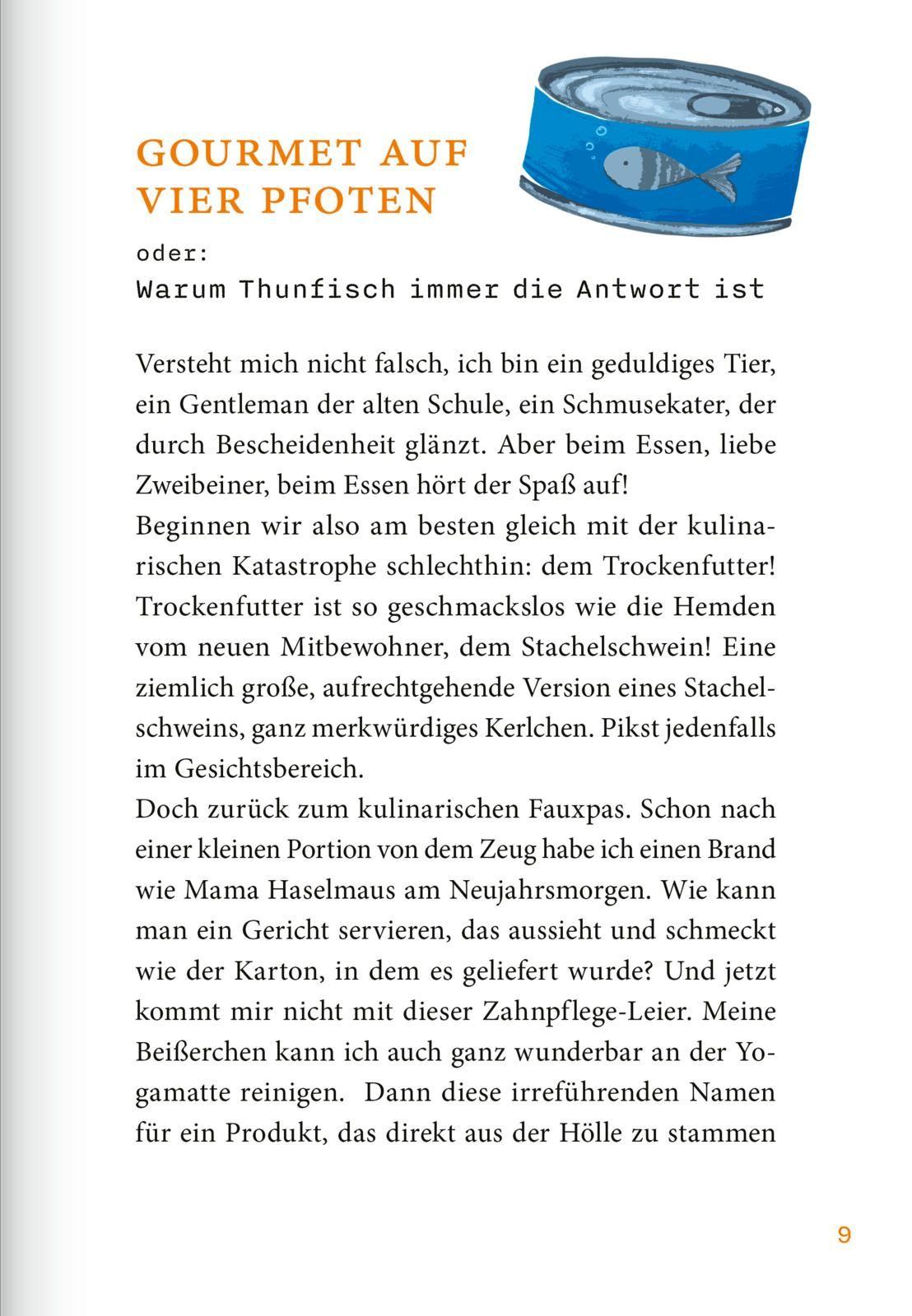 Beispielinhalt (Bild) Miezverständnisse - Geschichten von der Fensterbank