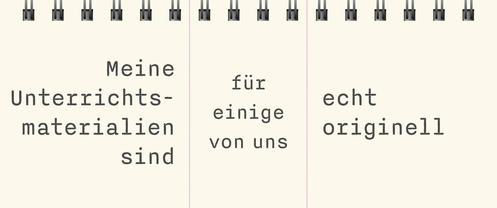 Beispielinhalt (Bild) Der Phrasen-Generator für Lehrkräfte