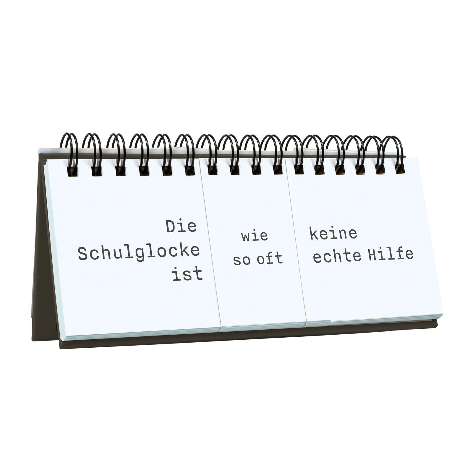 Beispielinhalt (Bild) Der Phrasen-Generator für Lehrkräfte