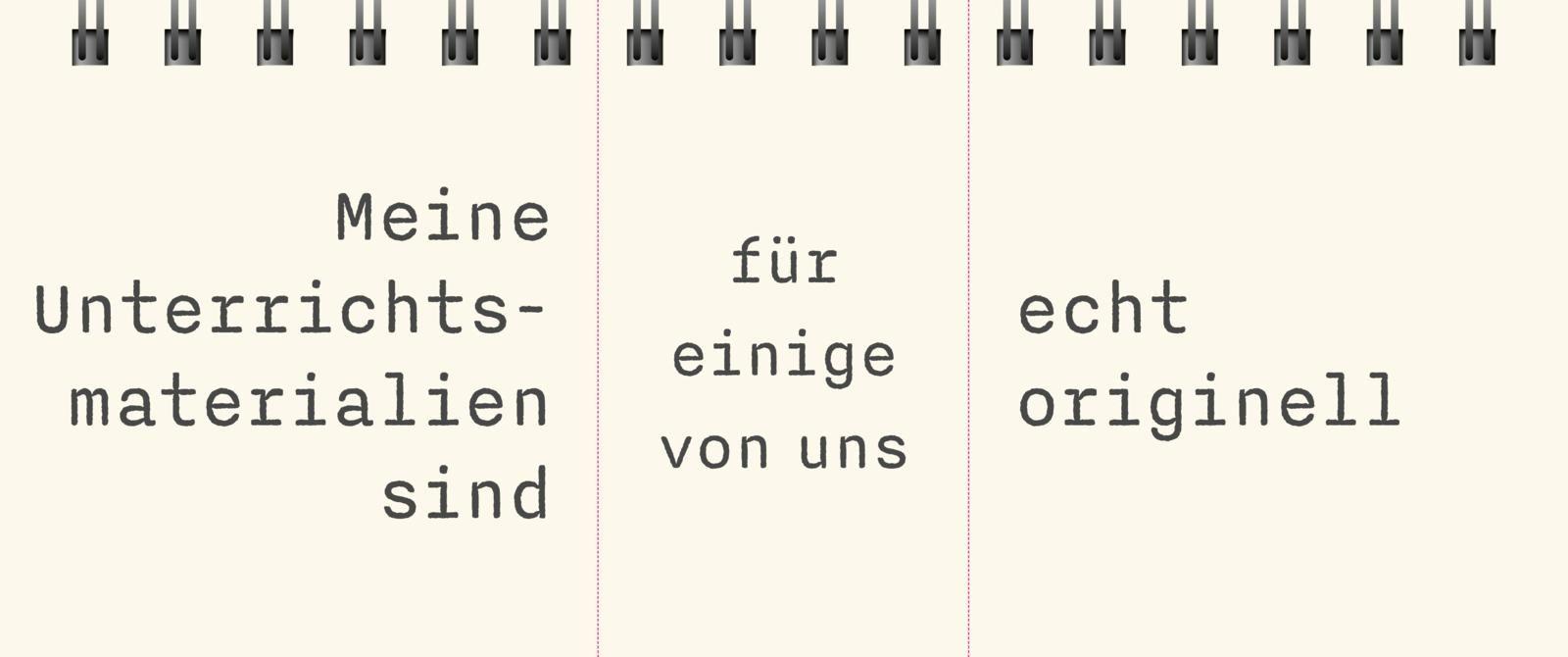 Beispielinhalt (Bild) Der Phrasen-Generator für Lehrkräfte