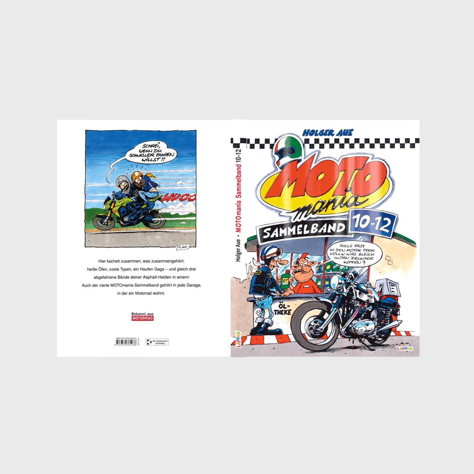 Beispielinhalt (Bild) MOTOmania Sammelband 10-12